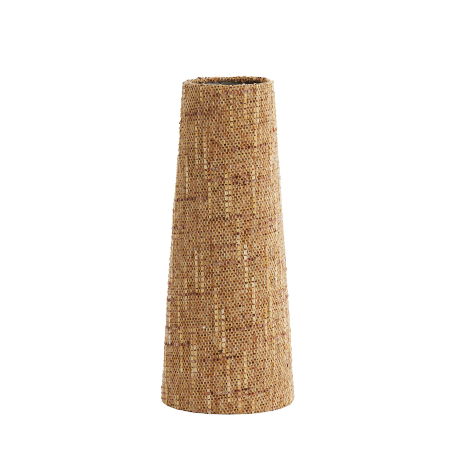 Lampenschirm rund konisch 19-12,5-46,5 cm OSIRE terra-braun (1019972), Light & Living | Lampenschirme