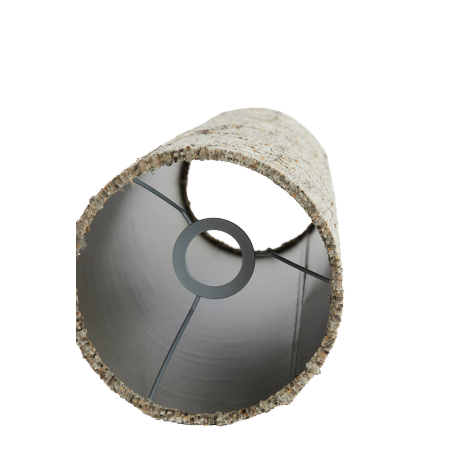 Shade round conical 19-12,5-46,5 cm OSIRE grey-brown
