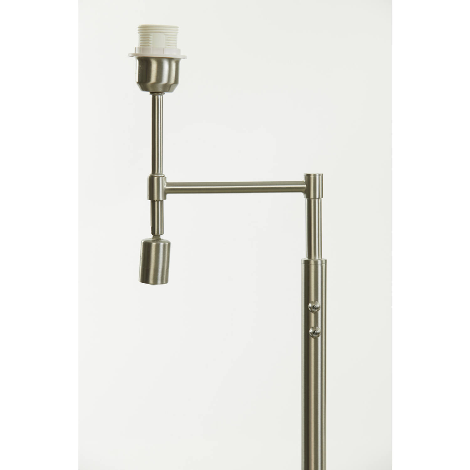 Vloerlamp Ø25x140 cm MONTANA nikkel satijn met LED