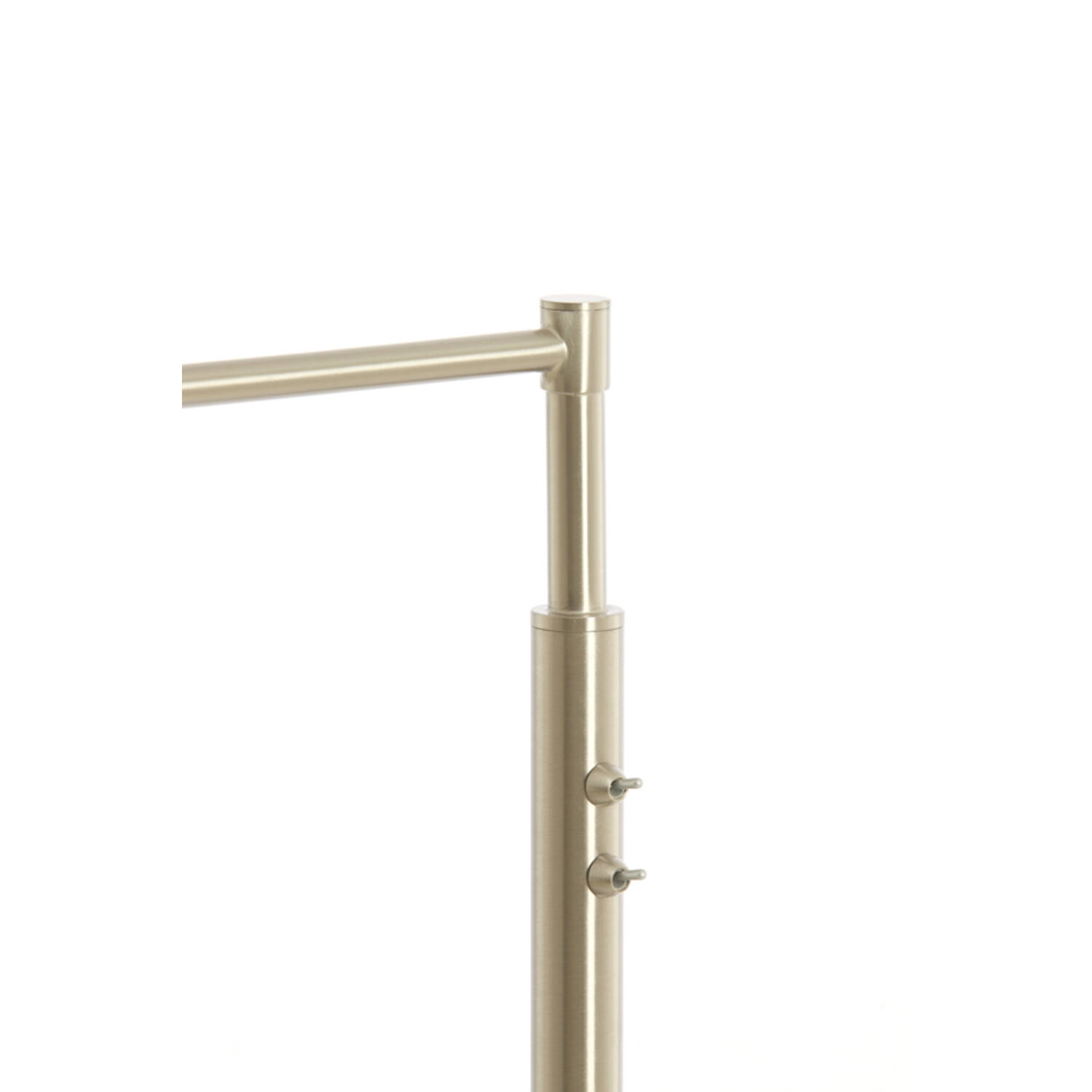 Vloerlamp Ø25x140 cm MONTANA nikkel satijn met LED