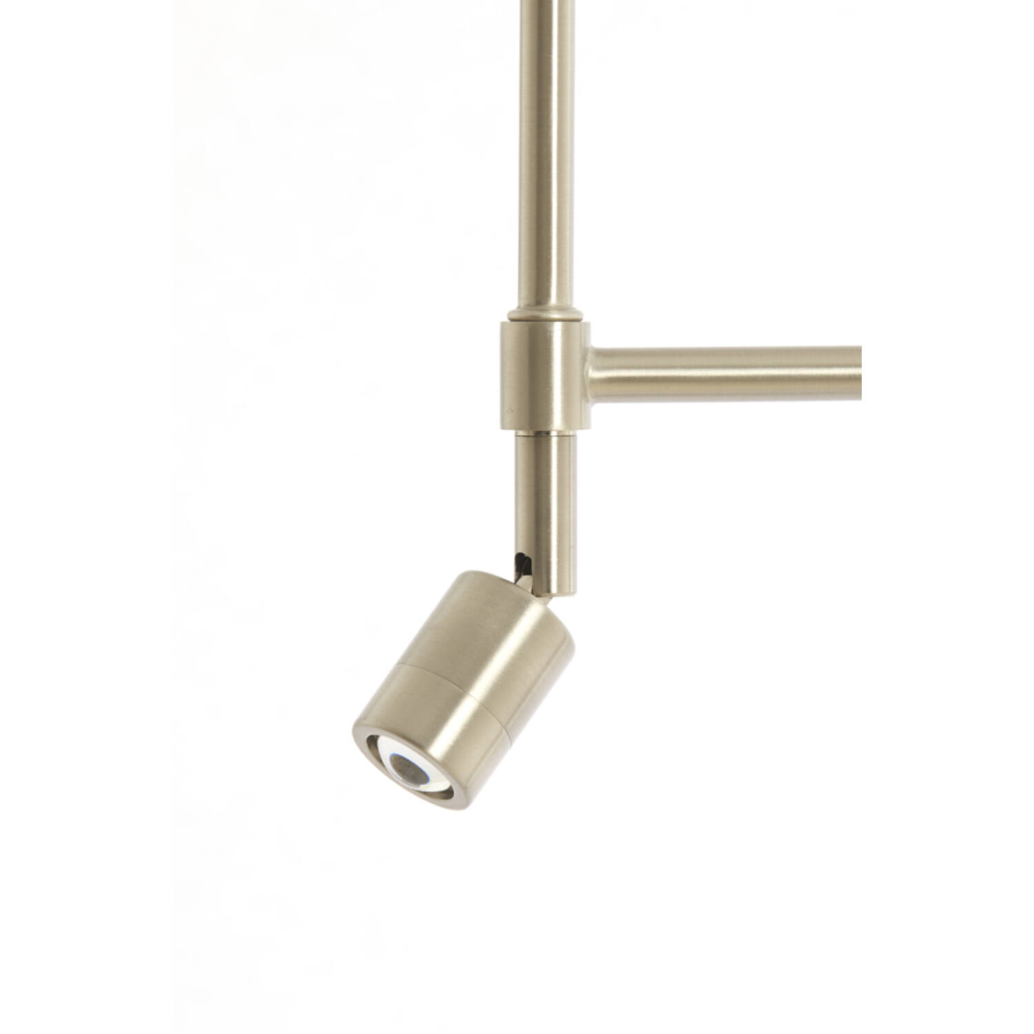 Vloerlamp Ø25x140 cm MONTANA nikkel satijn met LED