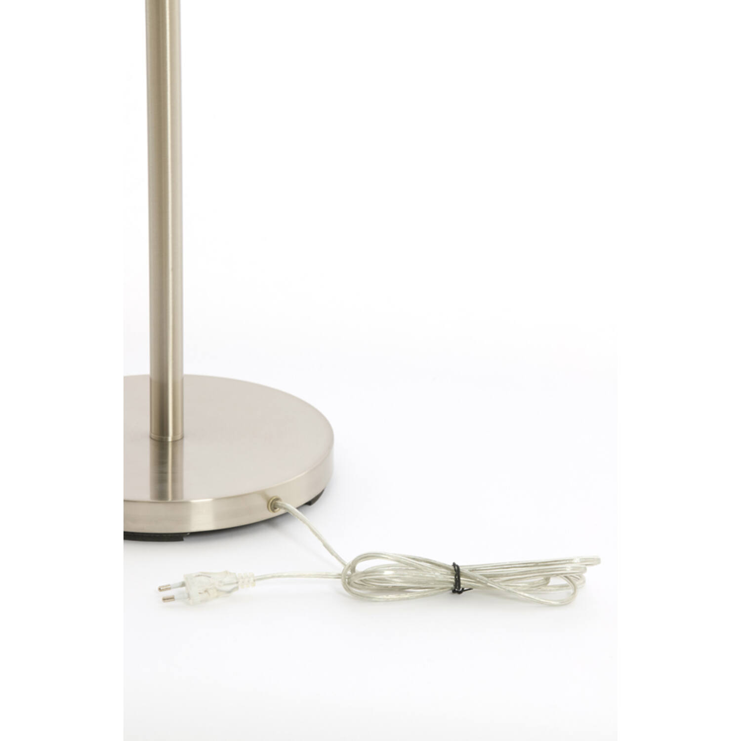 Vloerlamp Ø25x140 cm MONTANA nikkel satijn met LED
