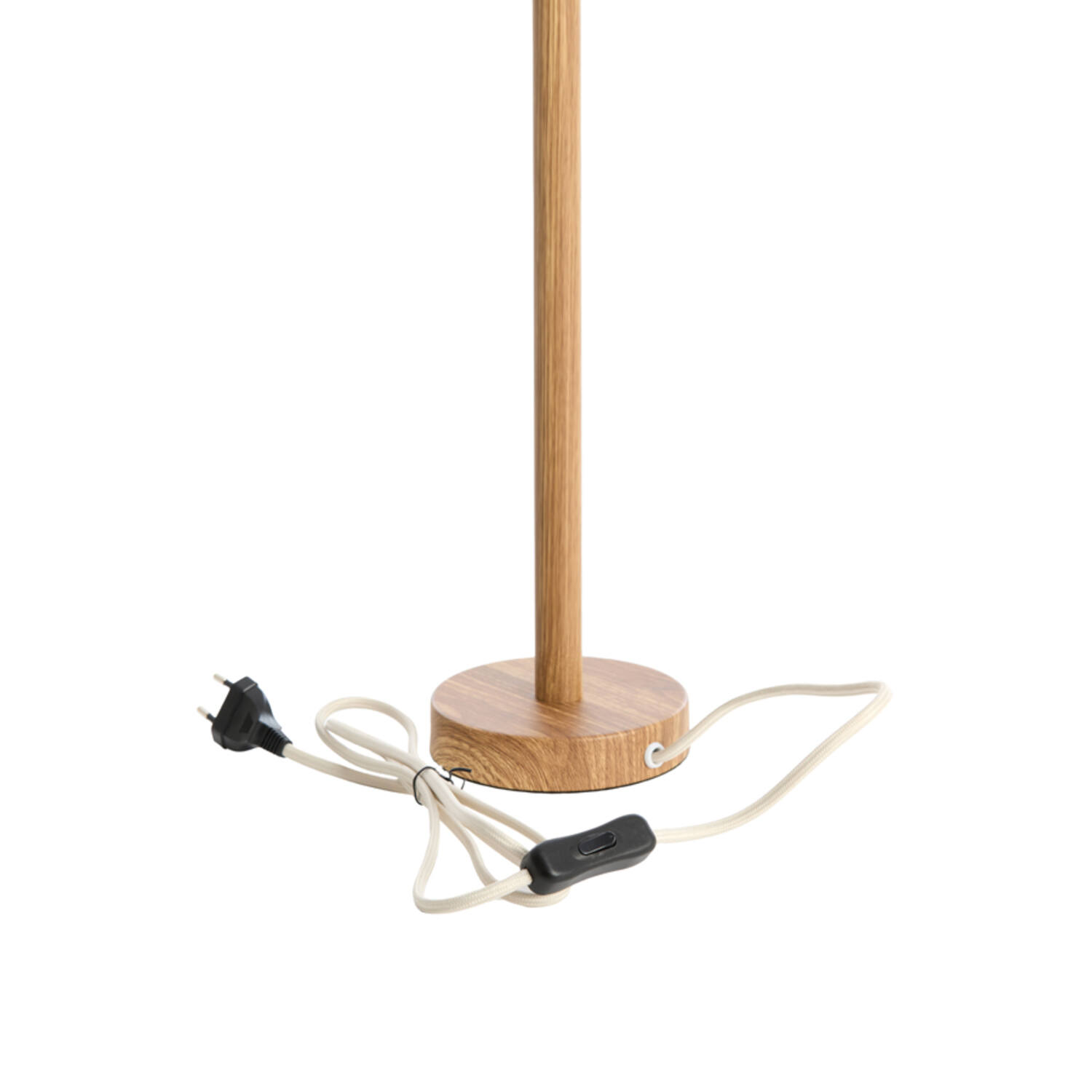 Lamp base Ø14x39,5 cm WASHINGTON wood print natural