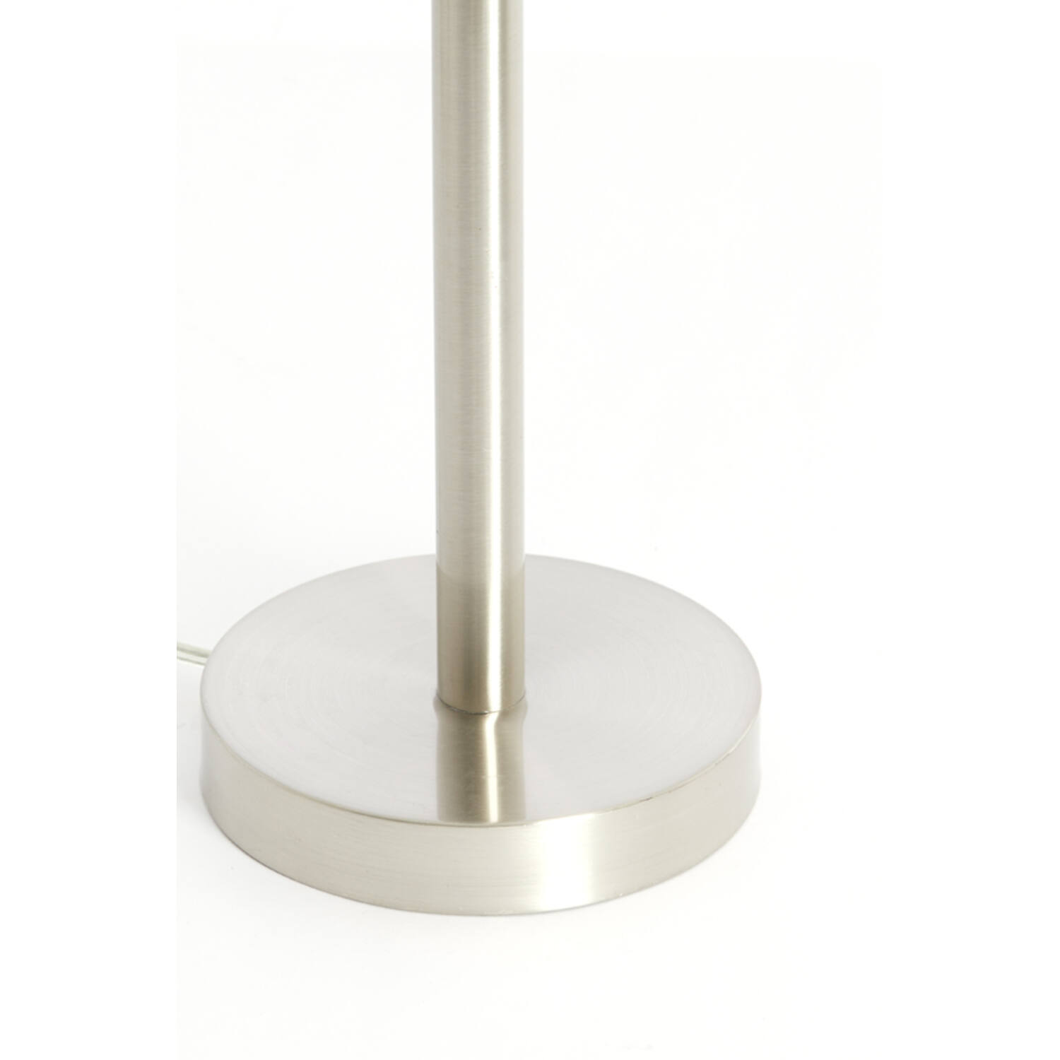 Lampvoet Ø12x26 cm WASHINGTON nikkel satijn