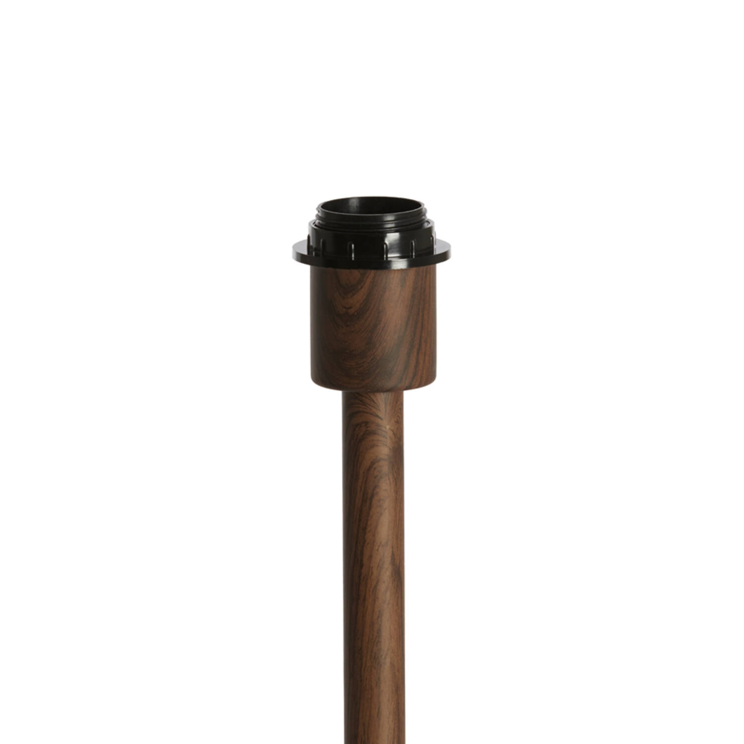 Lamp base Ø12x26 cm WASHINGTON wood print dark brown