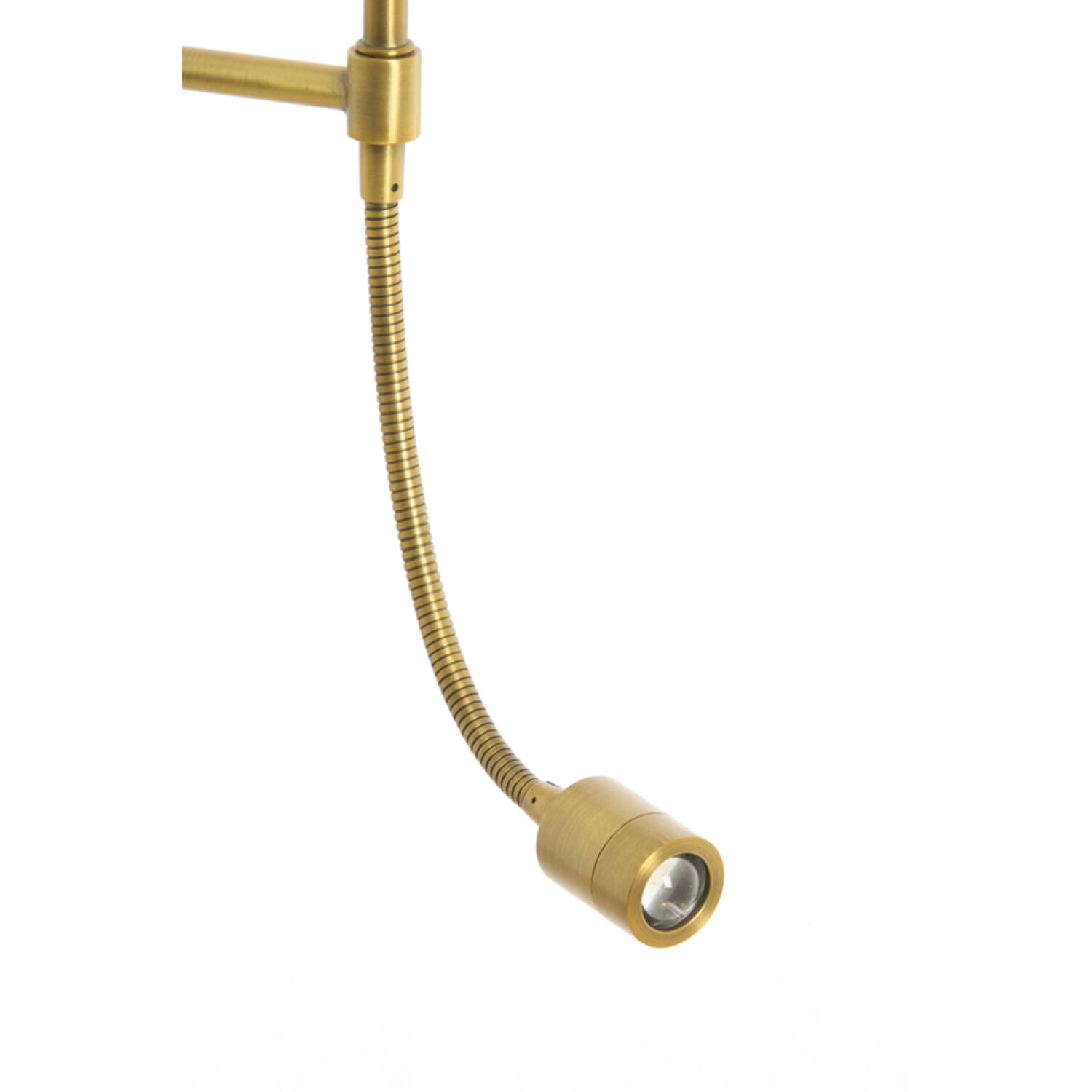 Vloerlamp Ø25x138 cm CALGARY antiek brons met LED