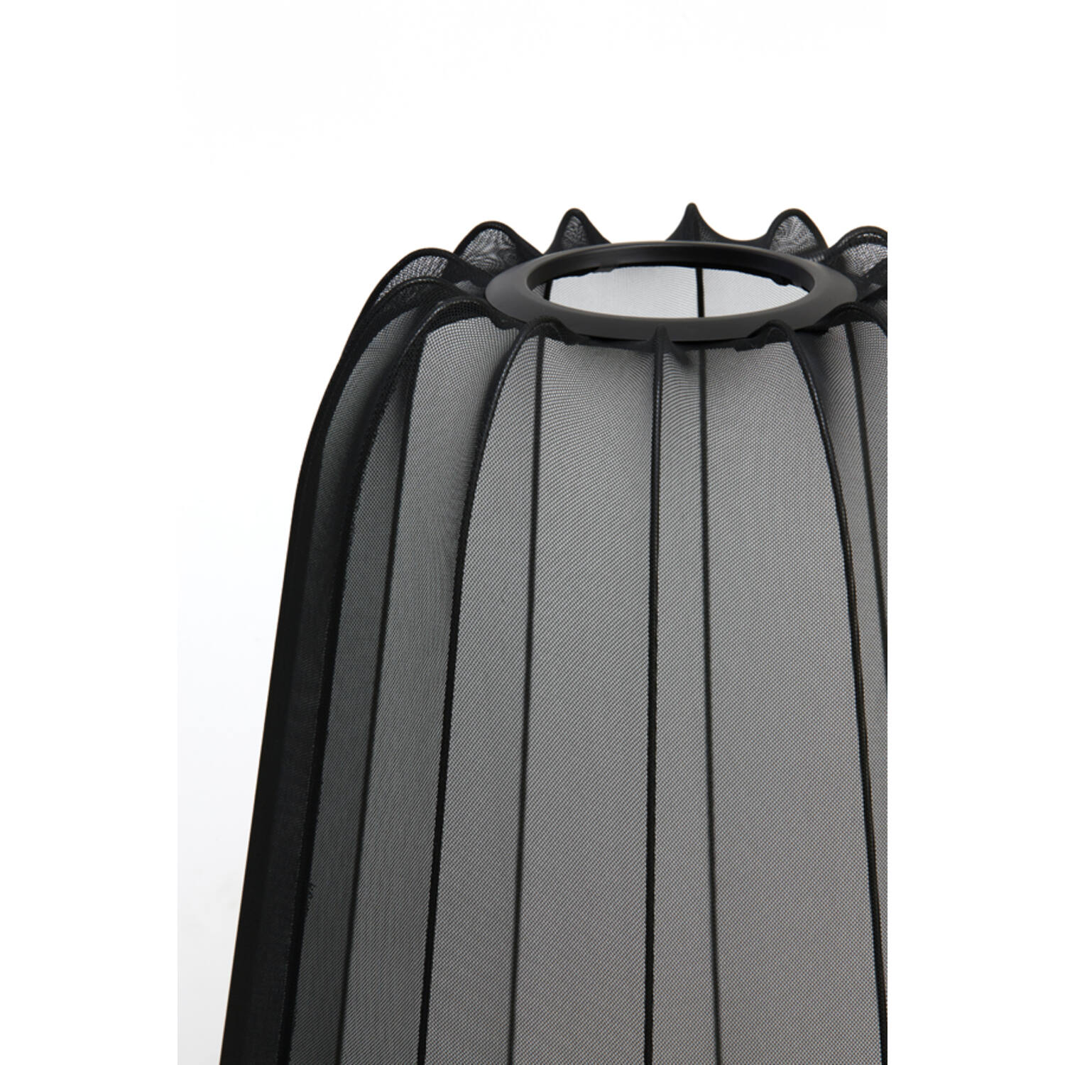 Vloerlamp driepoot Ø42x132 cm PLUMERIA zwart