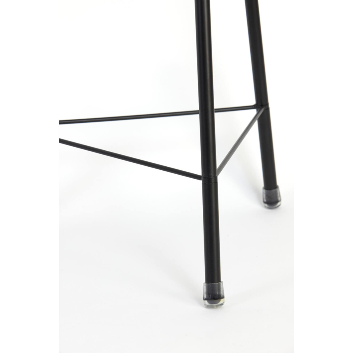 Vloerlamp driepoot Ø42x132 cm PLUMERIA zwart