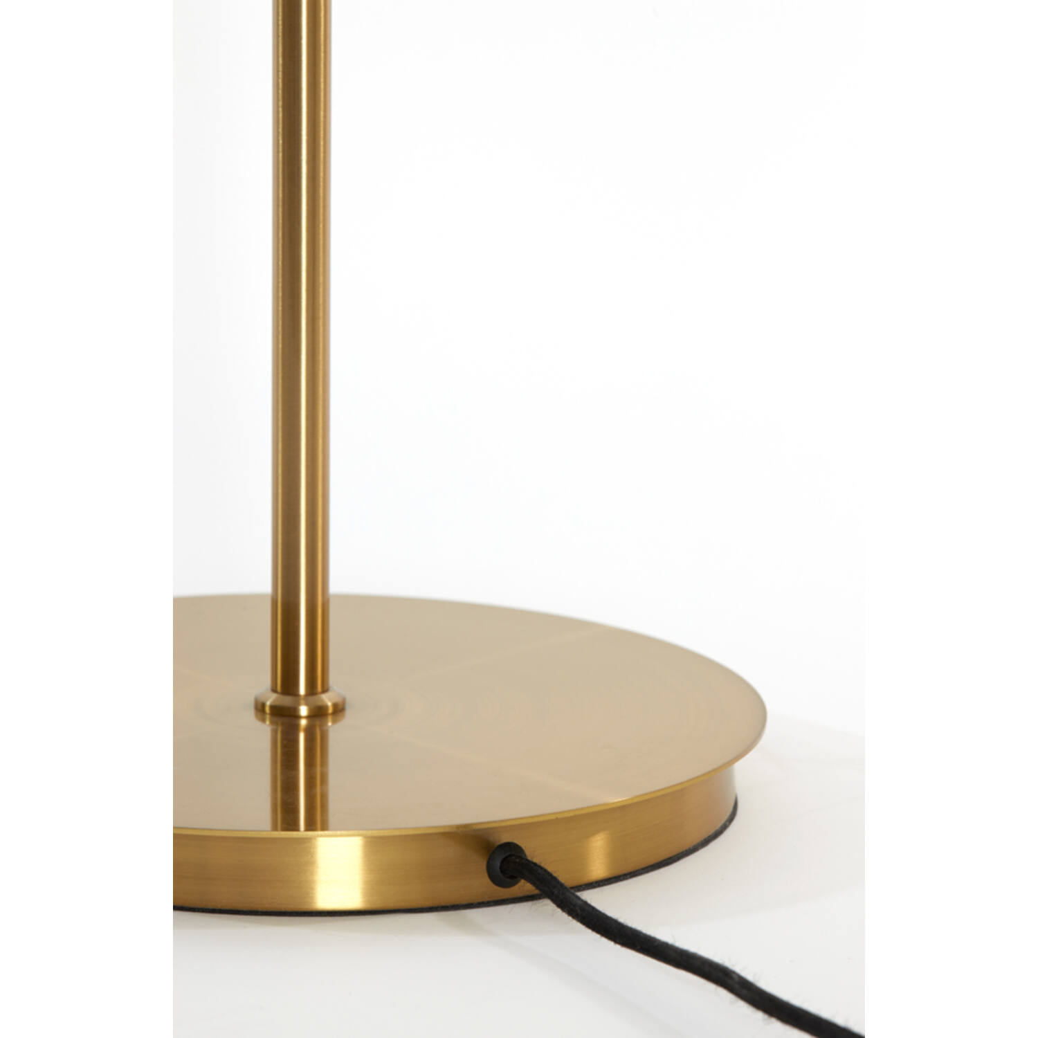 Vloerlamp 3L E14 38x20x162 cm MAGDALA glas bruin+goud