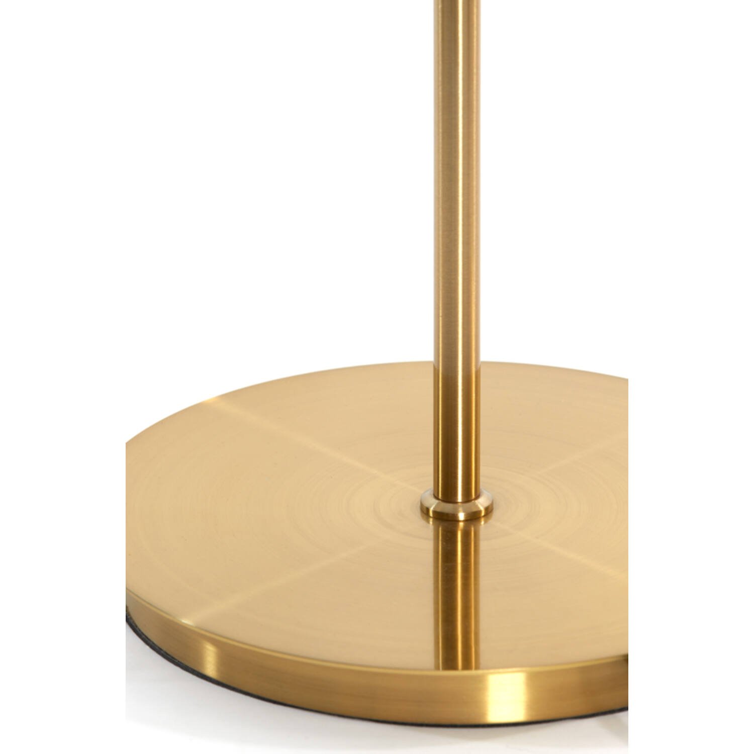 Vloerlamp 3L E14 38x20x162 cm MAGDALA glas bruin+goud