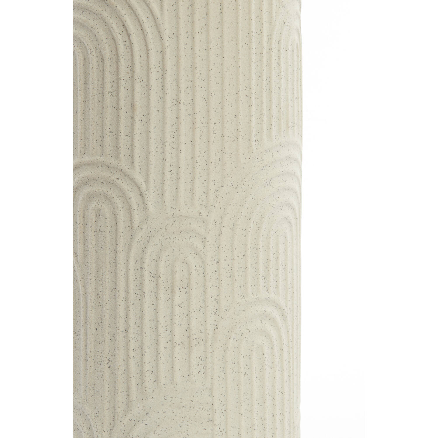 Lamp base Ø15,5x51 cm DIEGO ceramics ecru