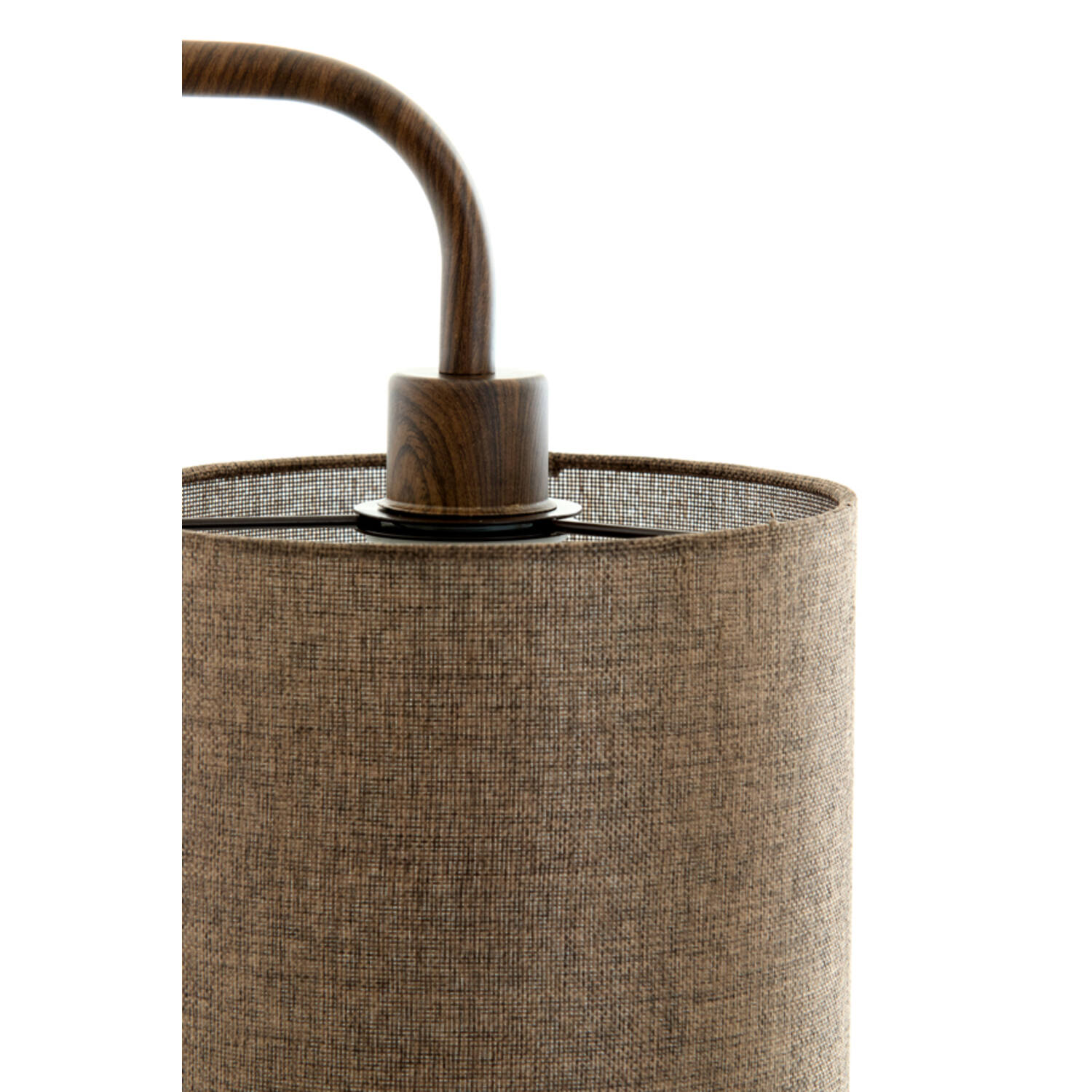 Vloerlamp 33,5x28x155 cm DONIO hout print d bruin+d bruin