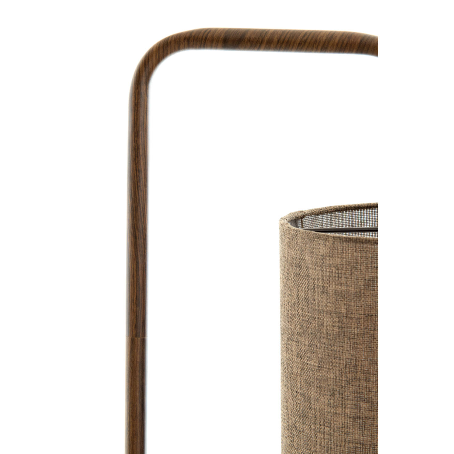 Vloerlamp 33,5x28x155 cm DONIO hout print d bruin+d bruin