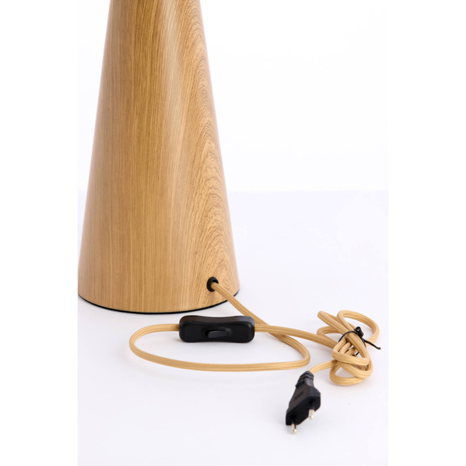 Lamp base Ø13,5x33,5 cm DINAN wood print natural