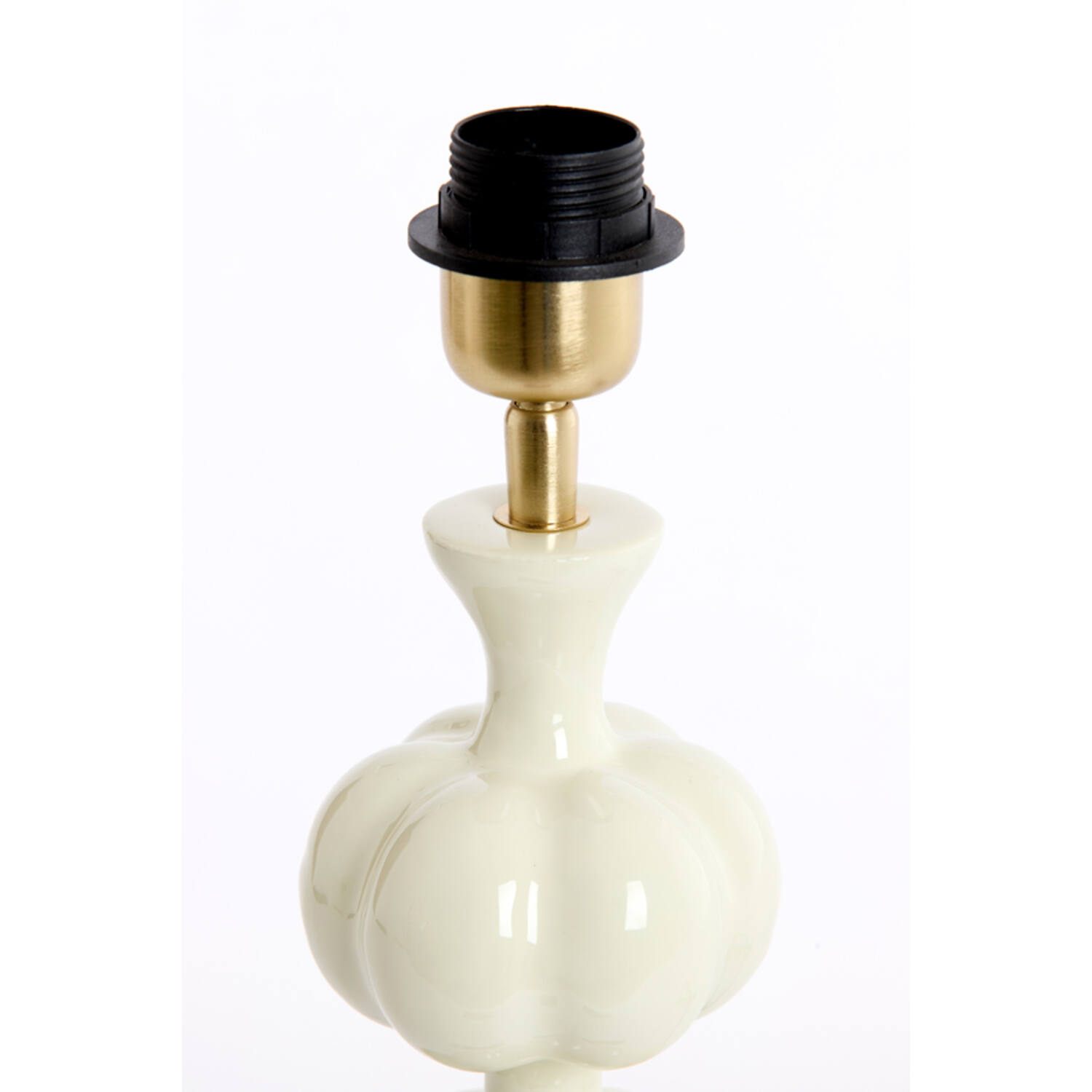 Lampvoet Ø10x38 cm CALDAS glans crème