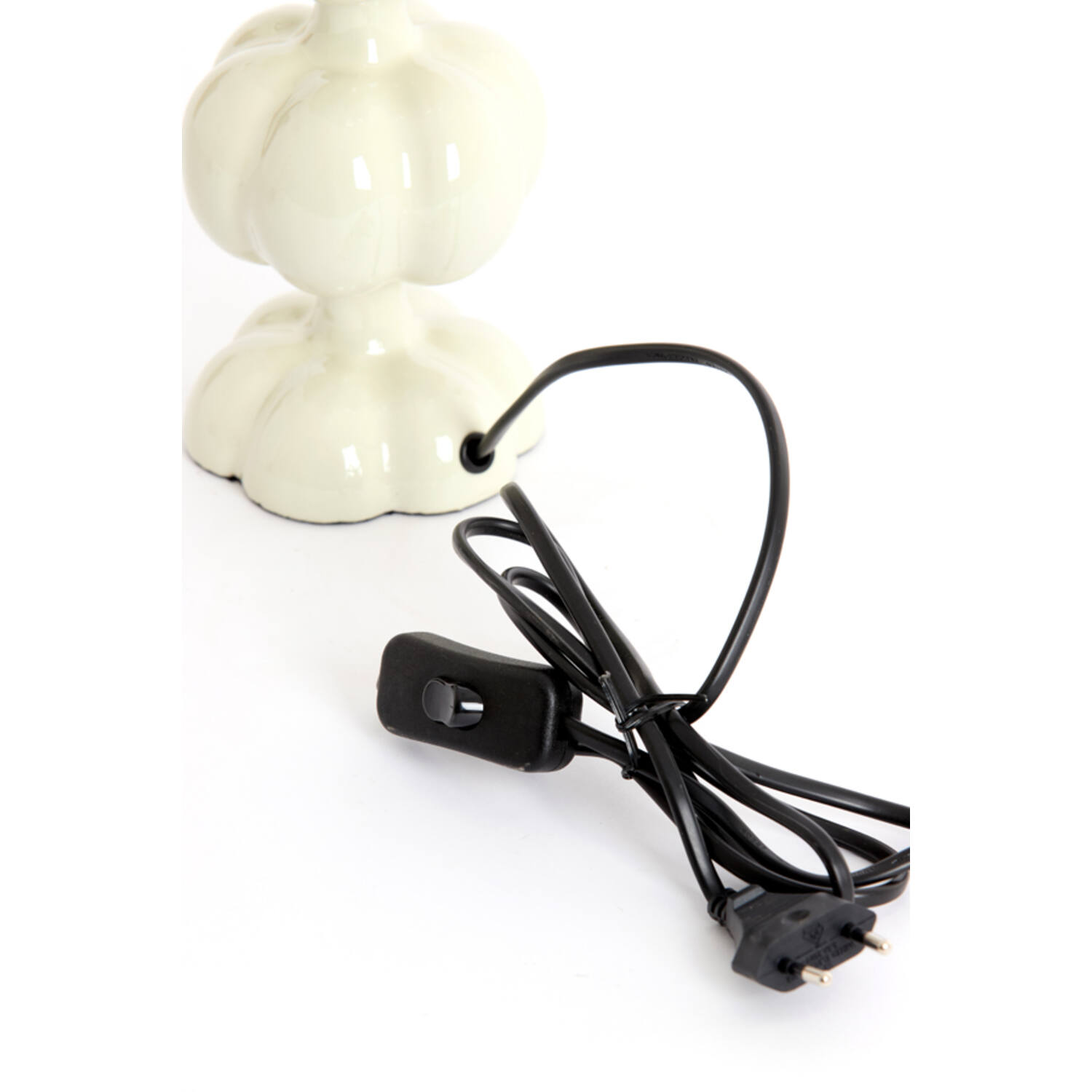Lampvoet Ø10x38 cm CALDAS glans crème