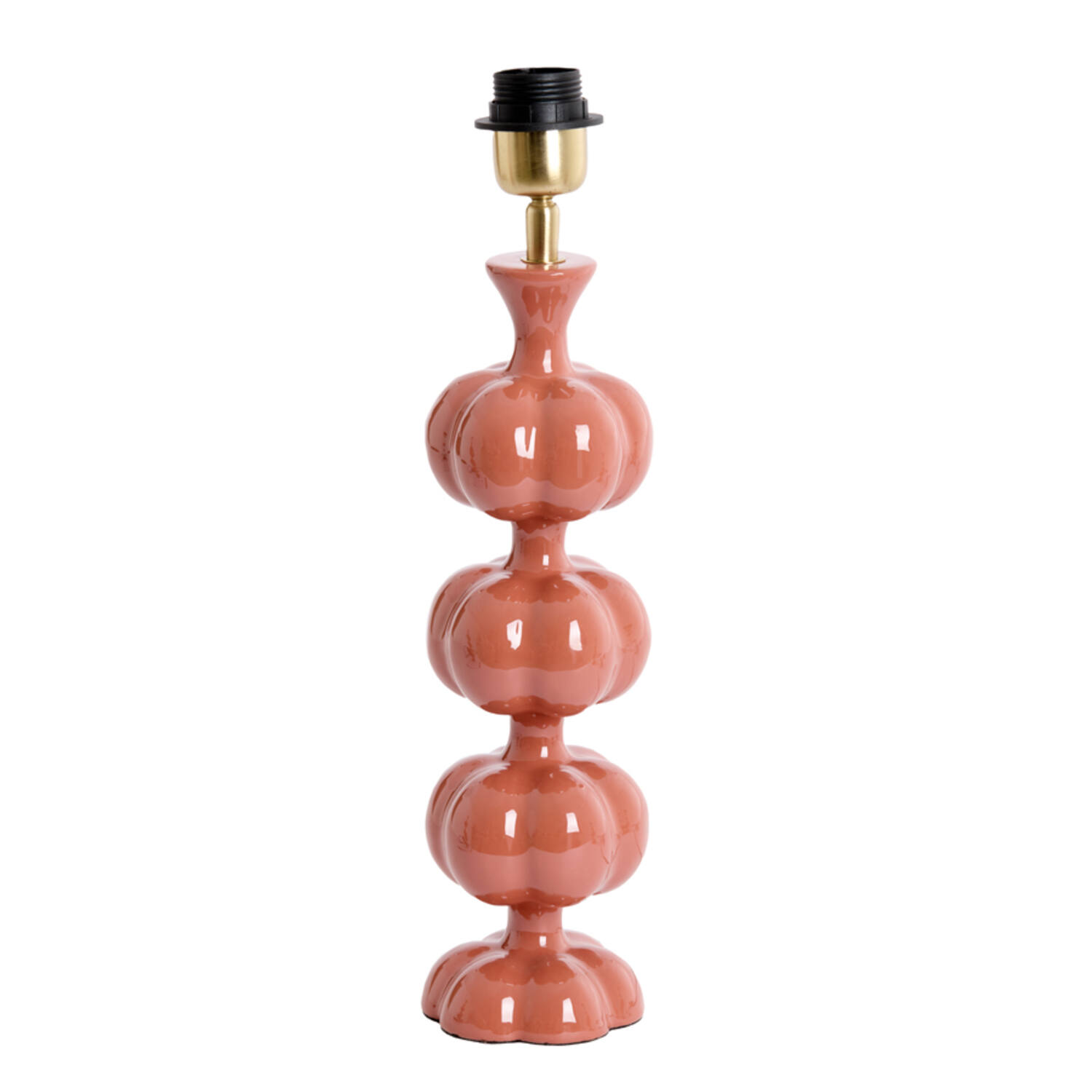 Lamp base Ø10x38 cm CALDAS shiny terra