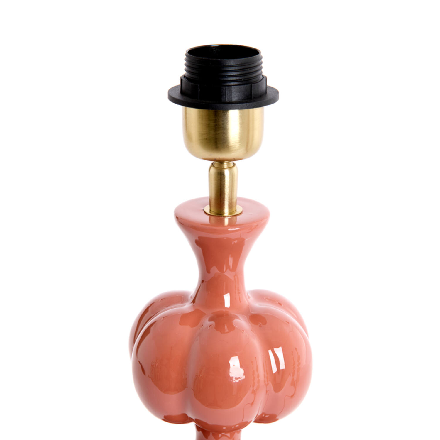 Lamp base Ø10x38 cm CALDAS shiny terra