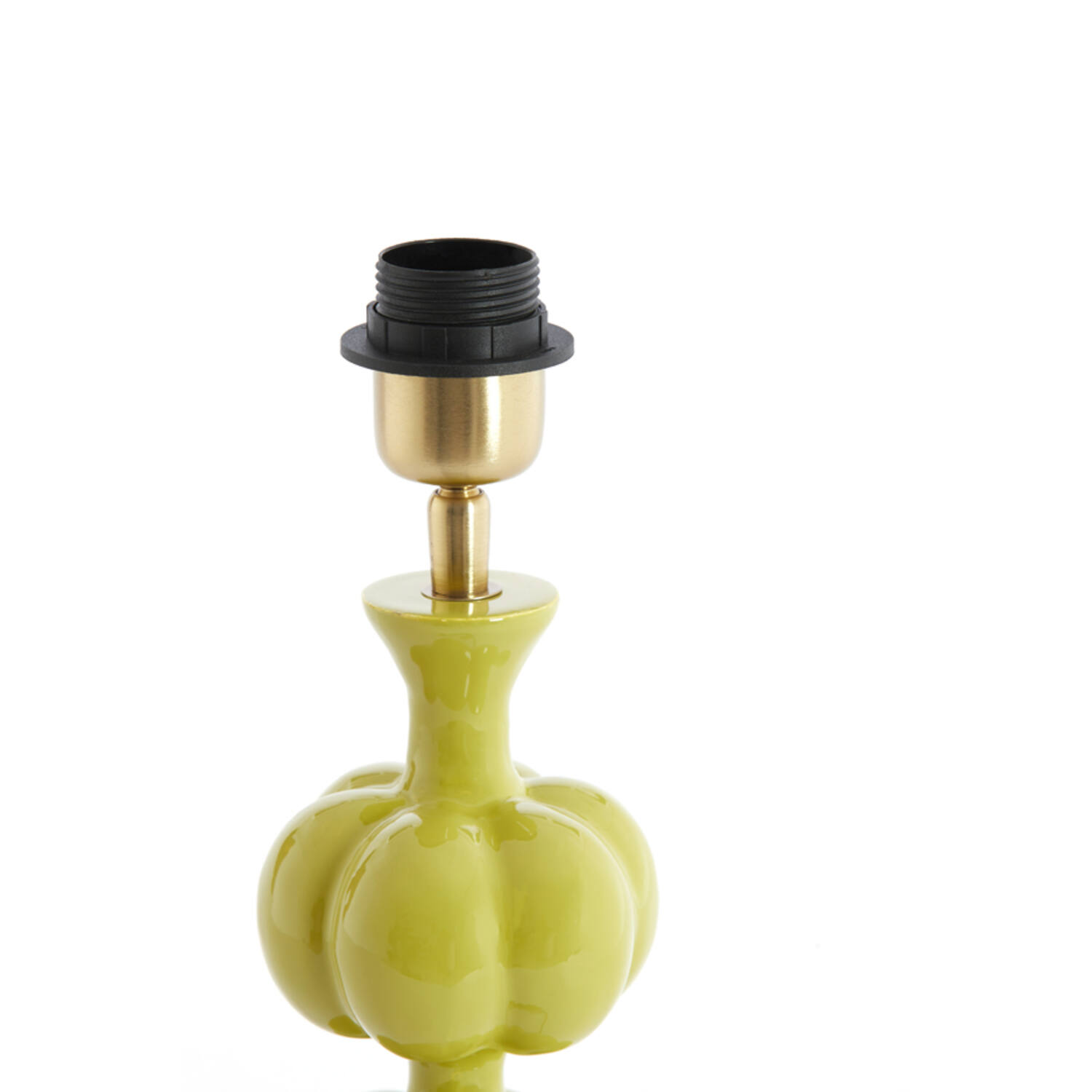 Lamp base Ø10x38 cm CALDAS shiny light green