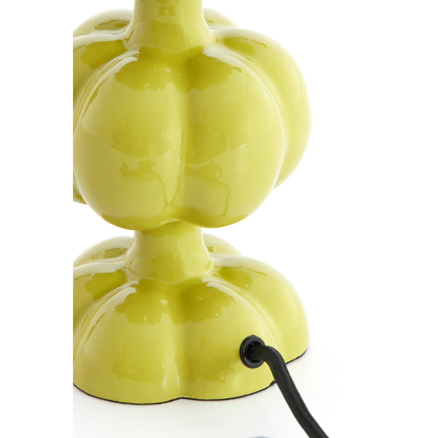 Lamp base Ø10x38 cm CALDAS shiny light green