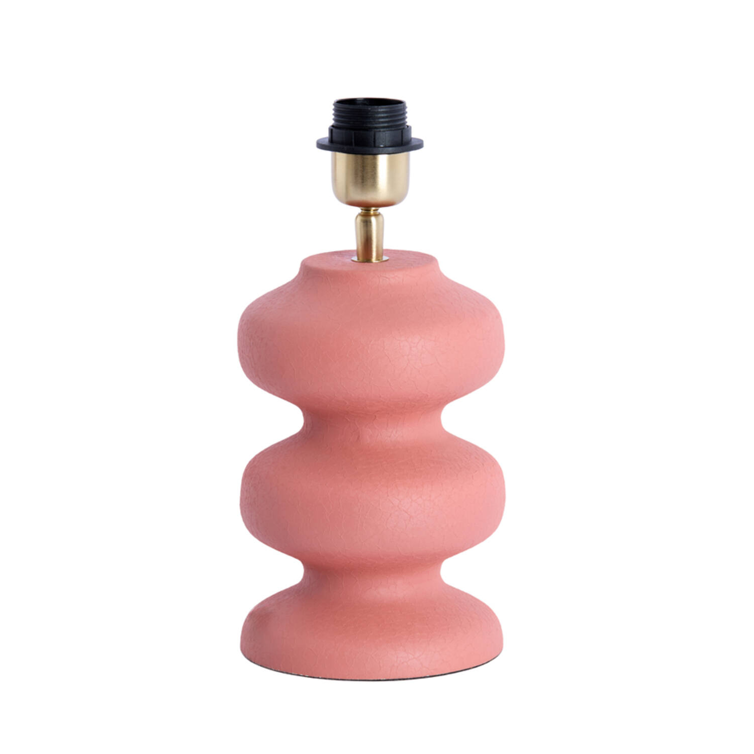 Lamp base Ø15x24 cm SOROCA matt coral-pink