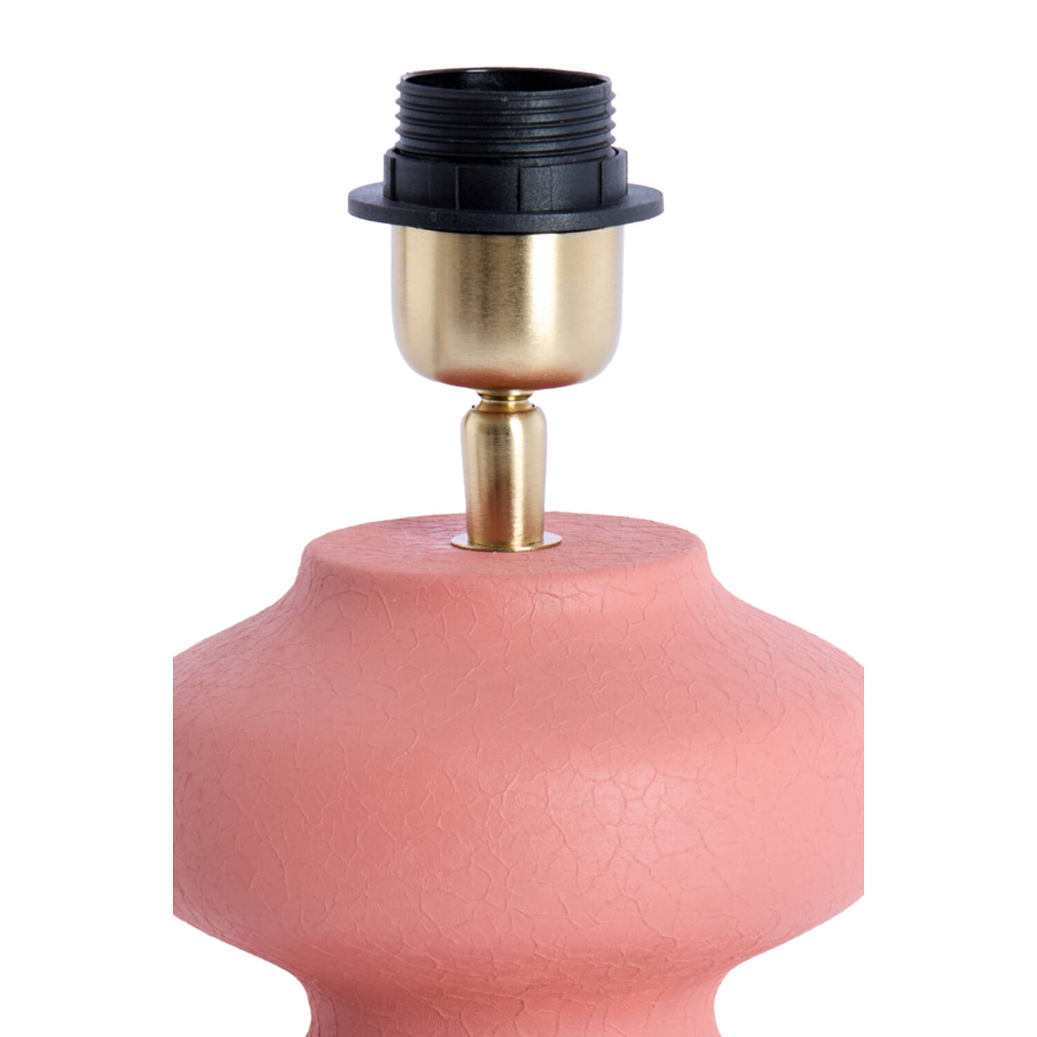 Lamp base Ø15x24 cm SOROCA matt coral-pink