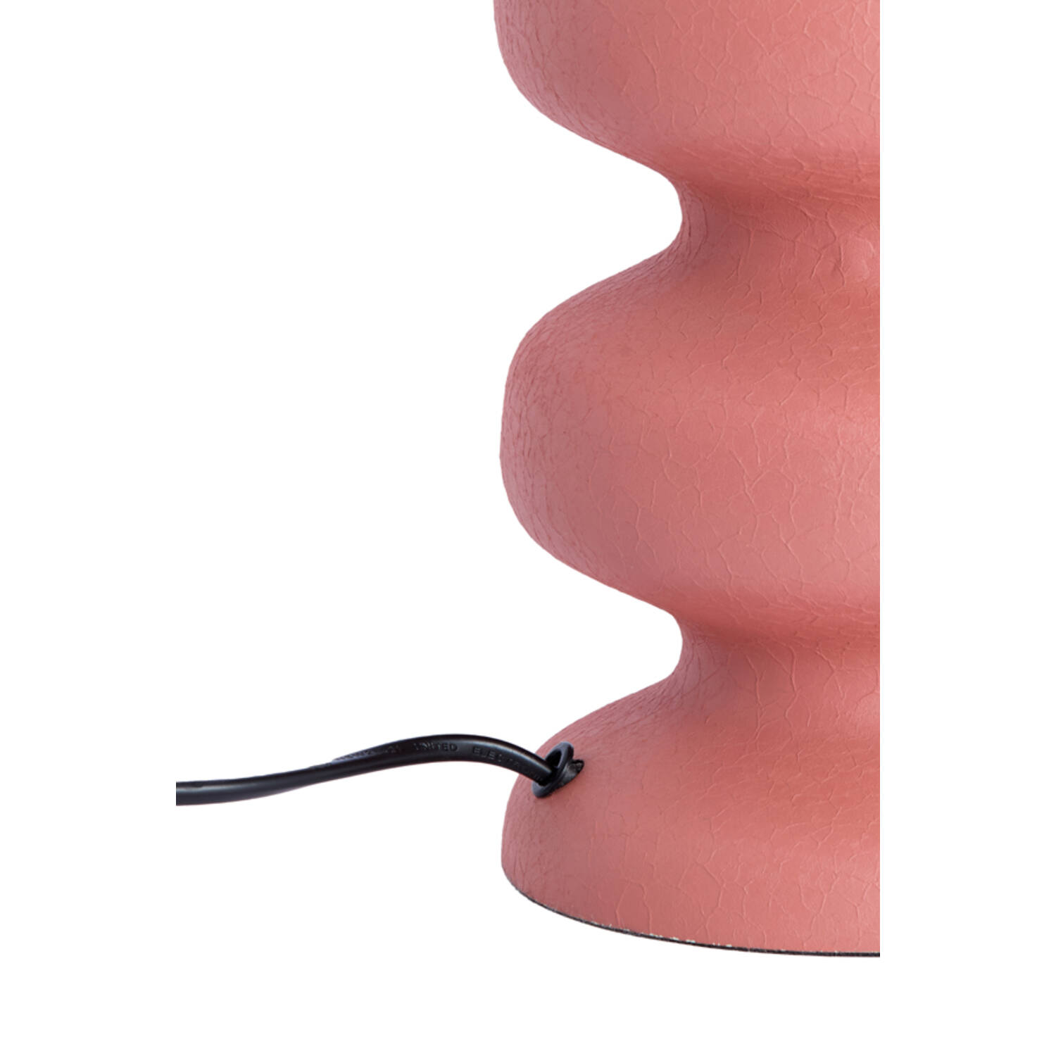 Lamp base Ø15x24 cm SOROCA matt coral-pink