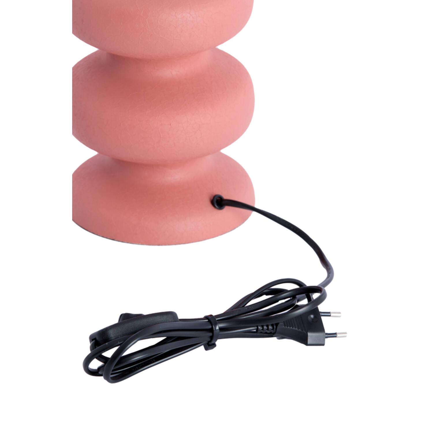 Lamp base Ø15x24 cm SOROCA matt coral-pink