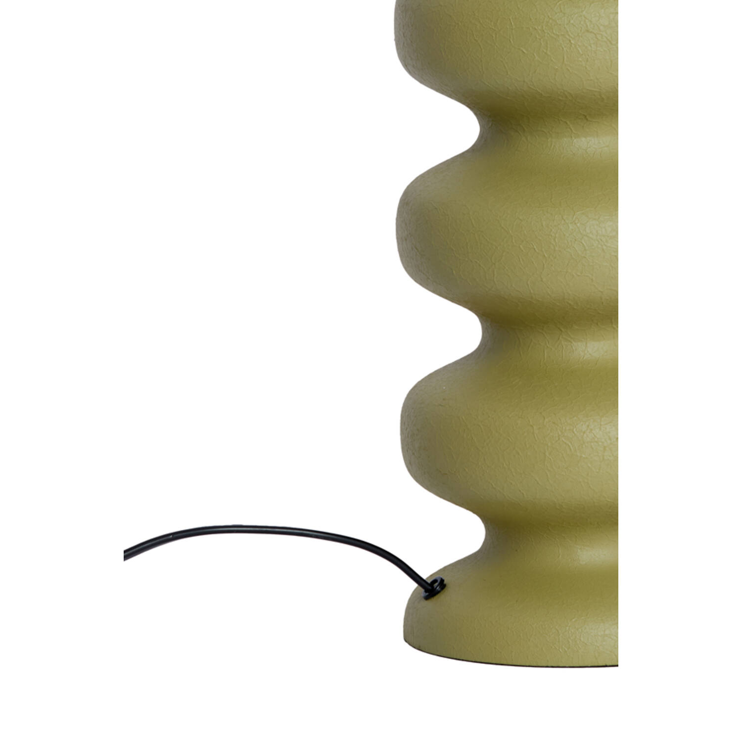 Lamp base Ø15x42 cm SOROCA matt olive green