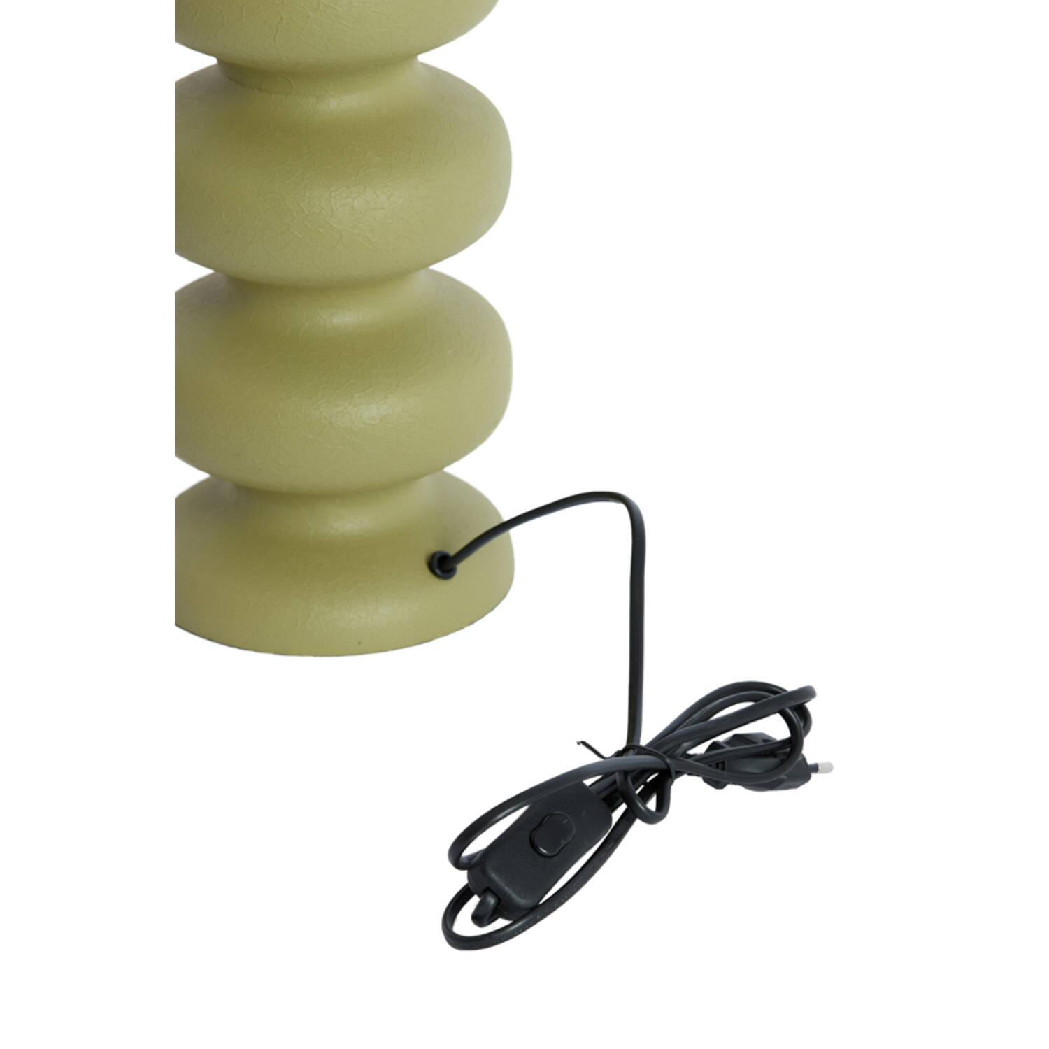 Lamp base Ø15x42 cm SOROCA matt olive green