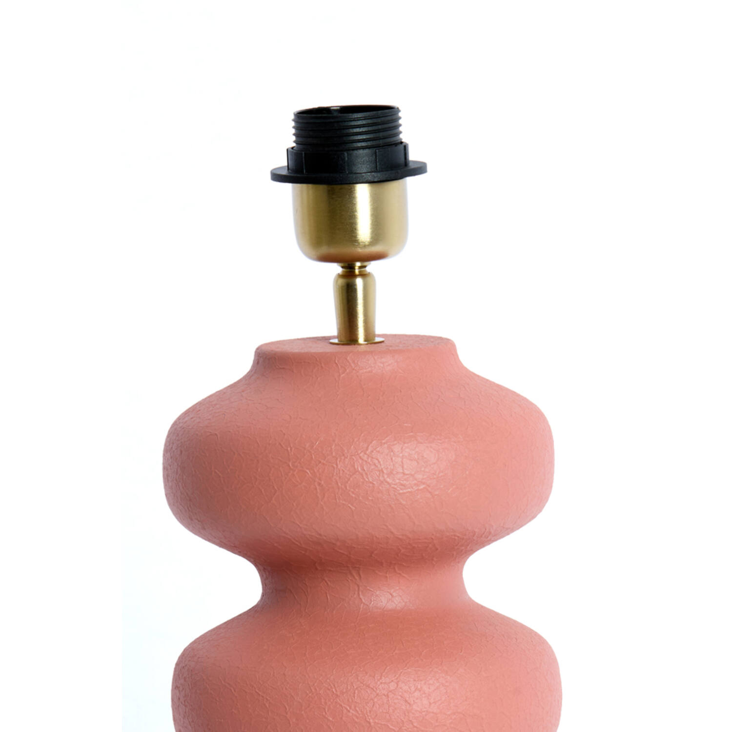 Lamp base Ø15x42 cm SOROCA matt coral-pink