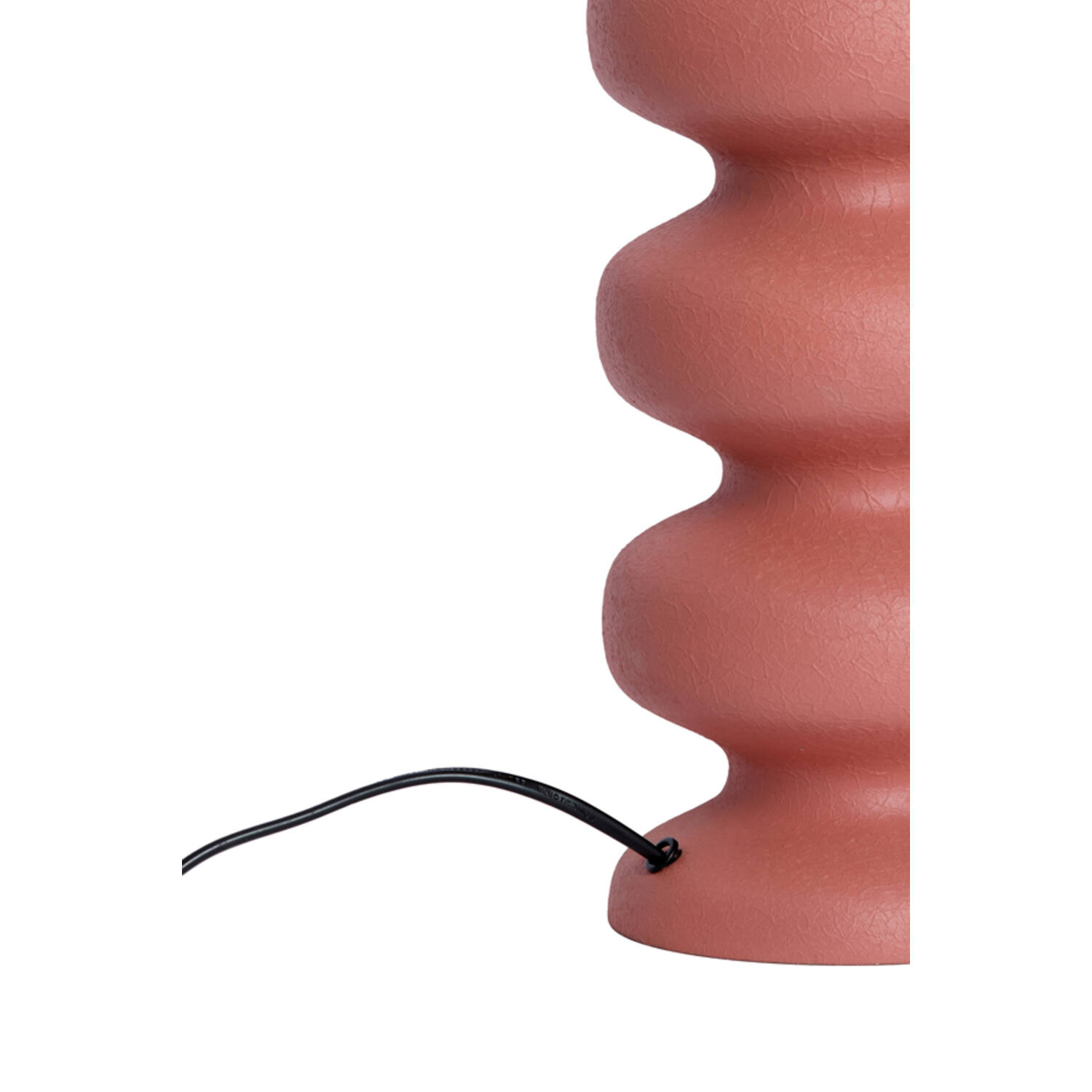 Lamp base Ø15x42 cm SOROCA matt coral-pink