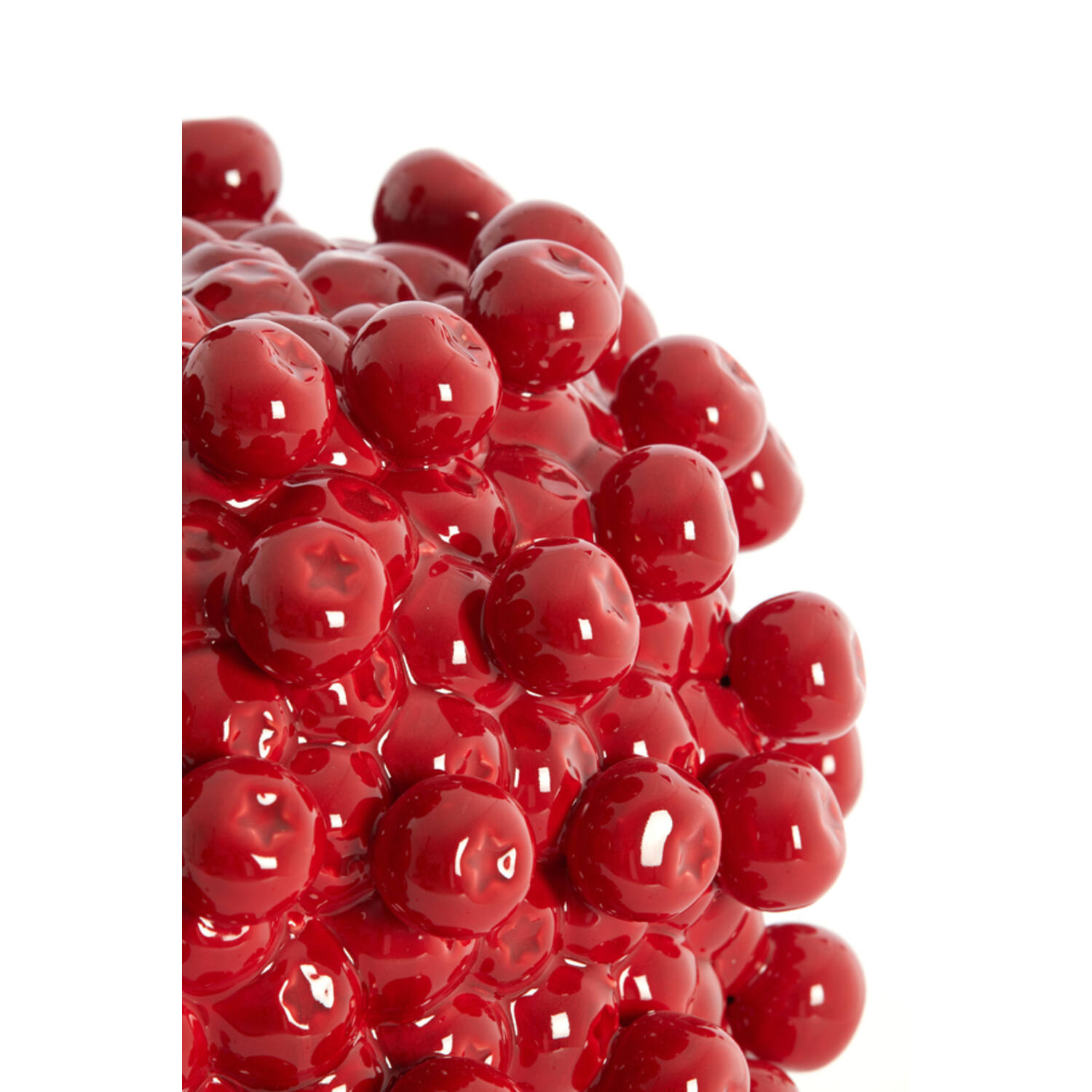 Lamp base Ø31,5x35 cm BERRIES ceramics red