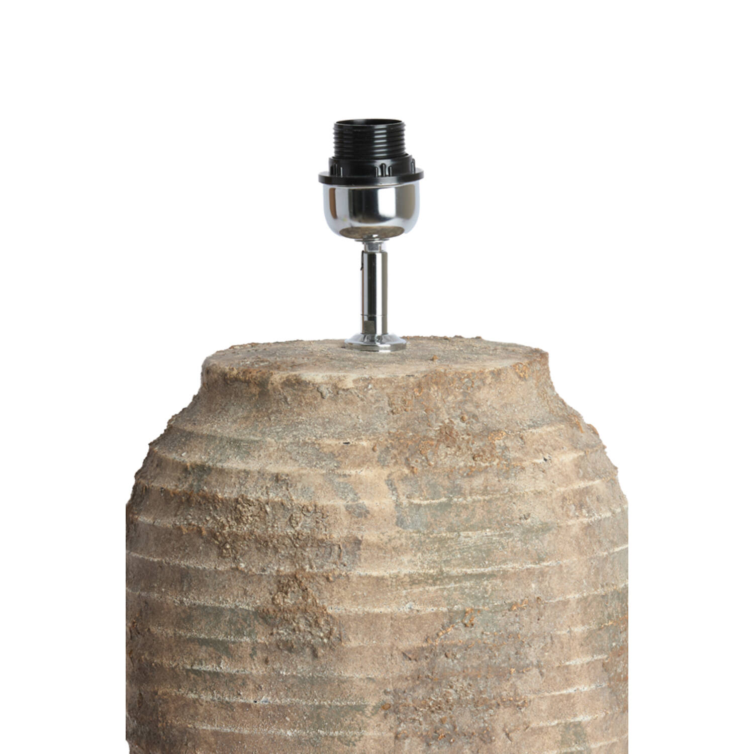 Lamp base Ø28,5x46,5 cm CASSARO ceramics antique dark brown