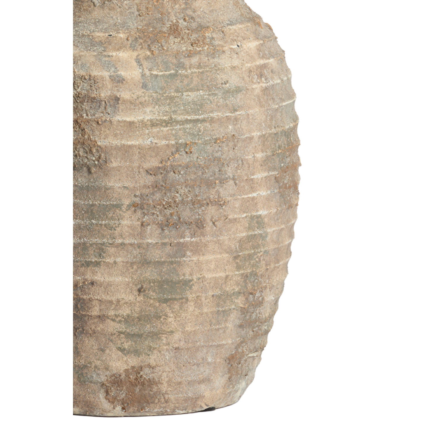 Lamp base Ø28,5x46,5 cm CASSARO ceramics antique dark brown