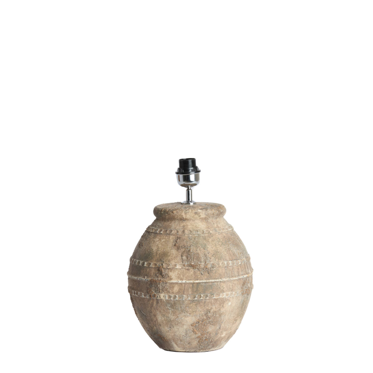 Lamp base Ø28,5x42,5 cm VENTURA ceramics antique dark brown