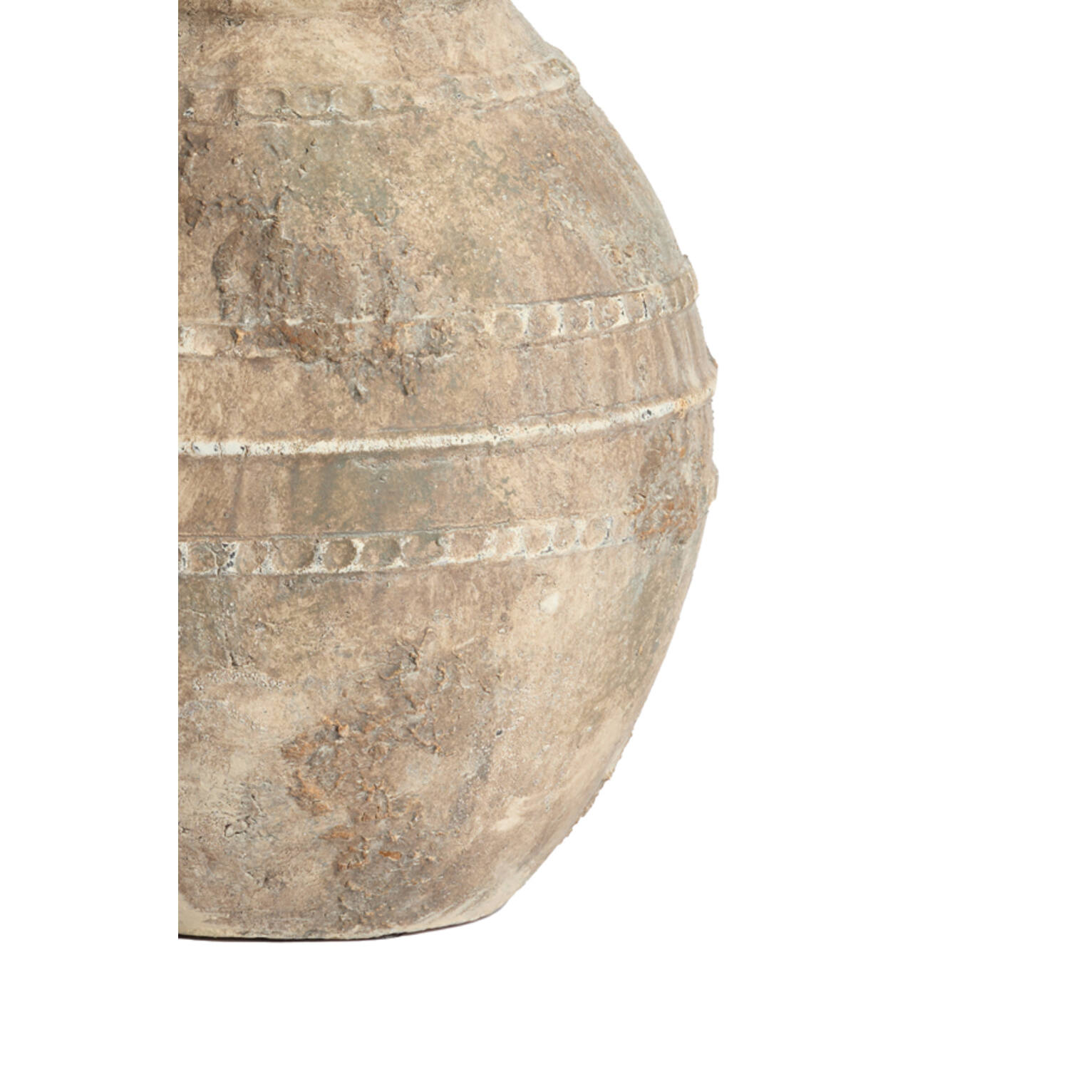 Lamp base Ø28,5x42,5 cm VENTURA ceramics antique dark brown