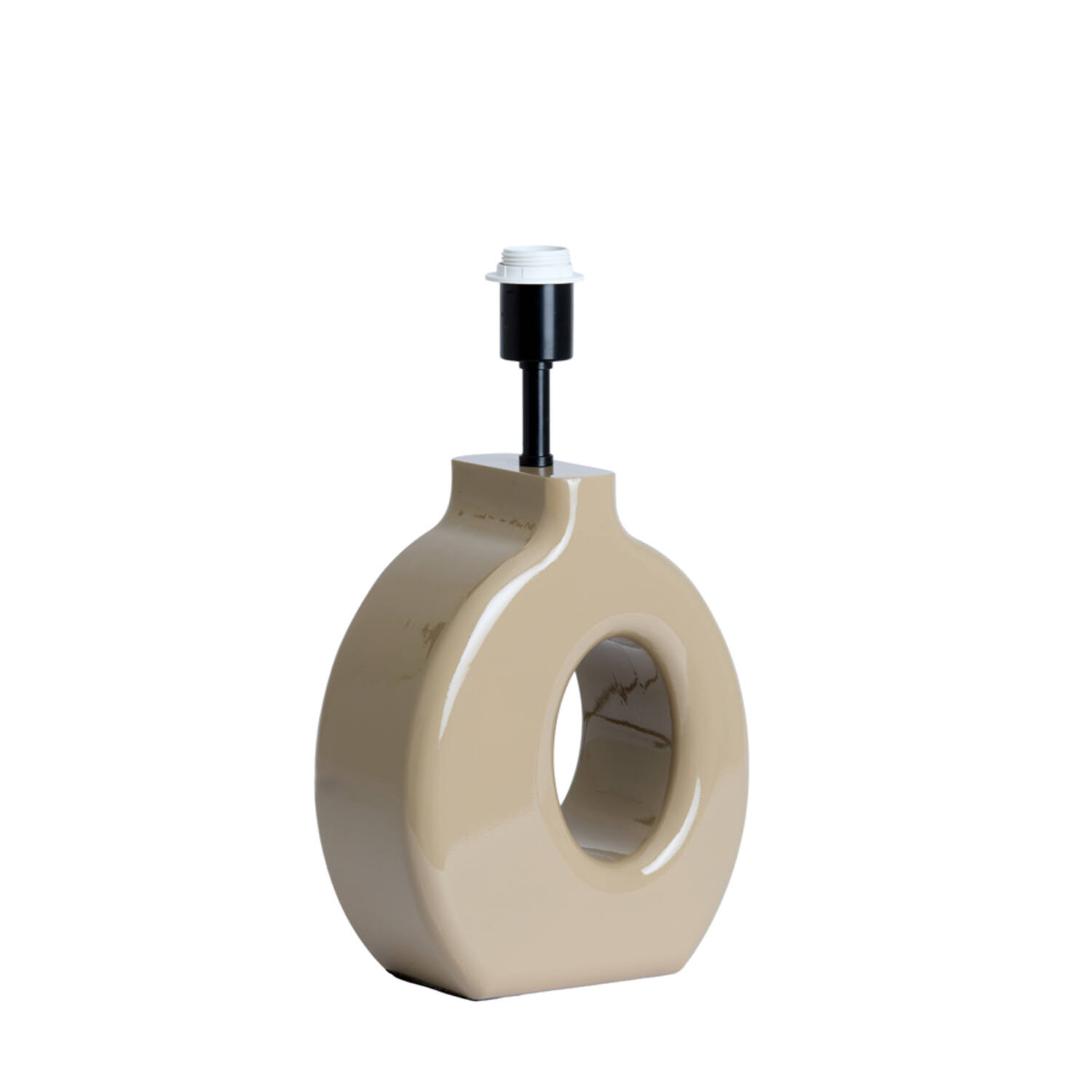 Lamp base 23,5x12x42,5 cm KANTI shiny sand
