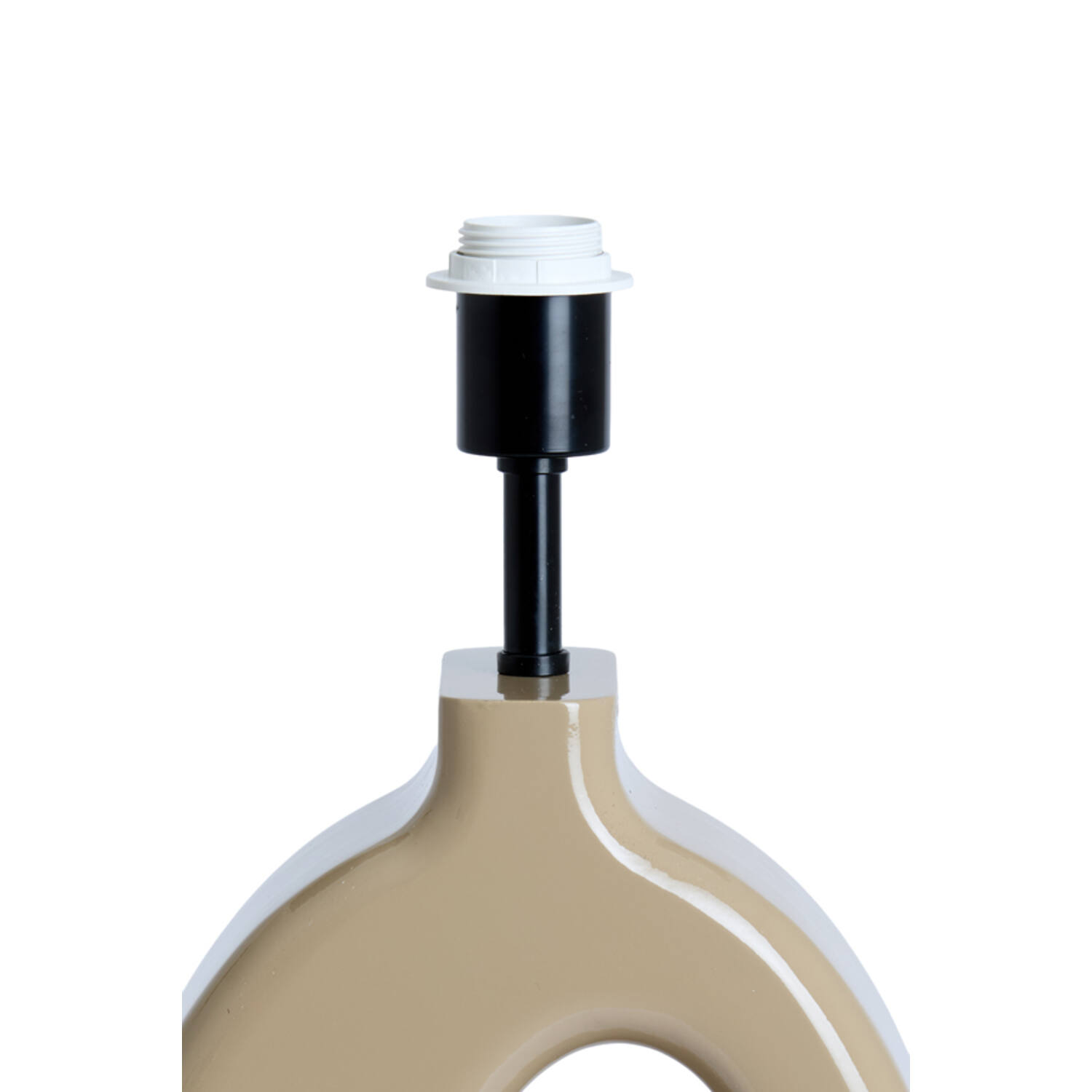 Lamp base 23,5x12x42,5 cm KANTI shiny sand