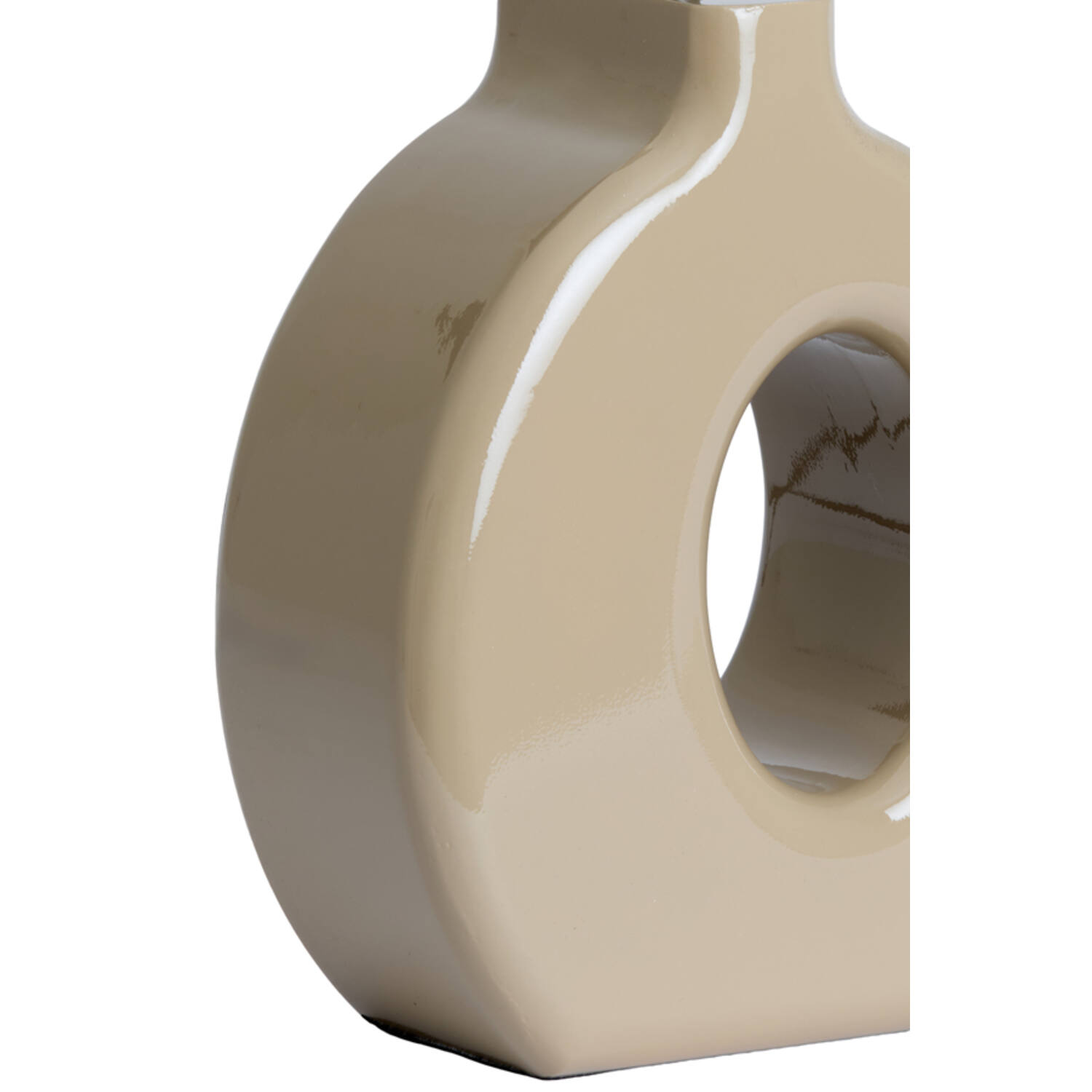 Lamp base 23,5x12x42,5 cm KANTI shiny sand