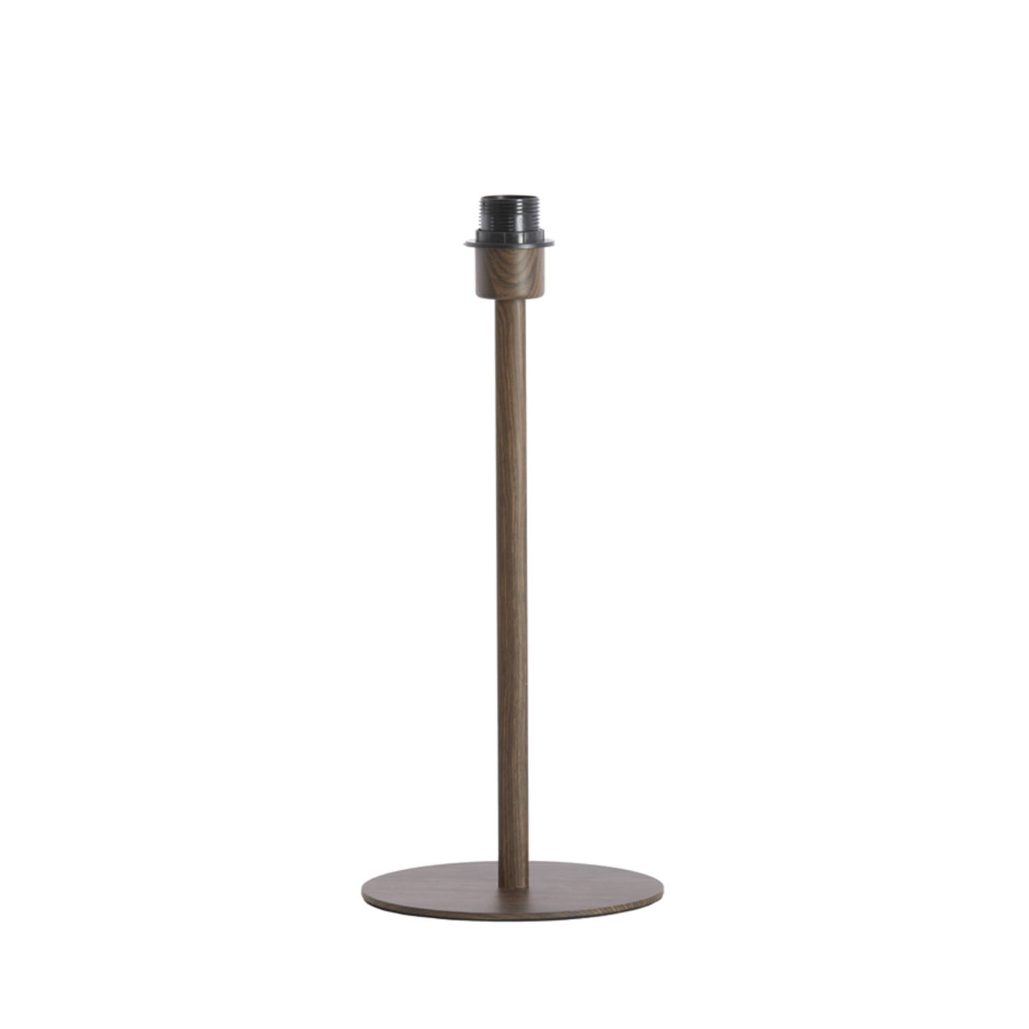 Lamp base 20x13x46 cm CERINI wood print dark brown