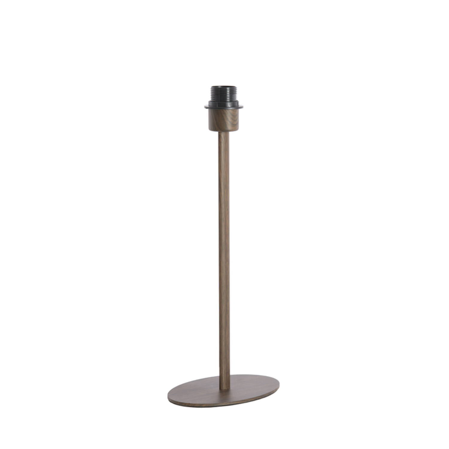 Lamp base 20x13x46 cm CERINI wood print dark brown