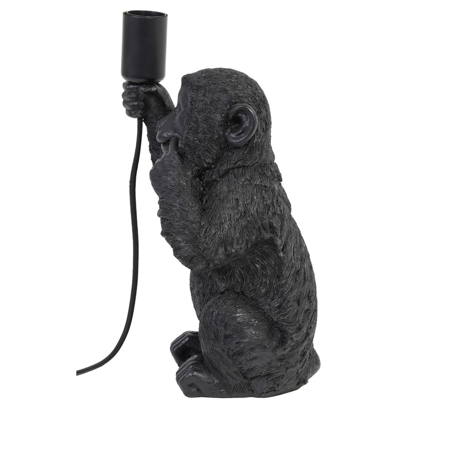 Table lamp 20x19,5x34 cm MONKEY black