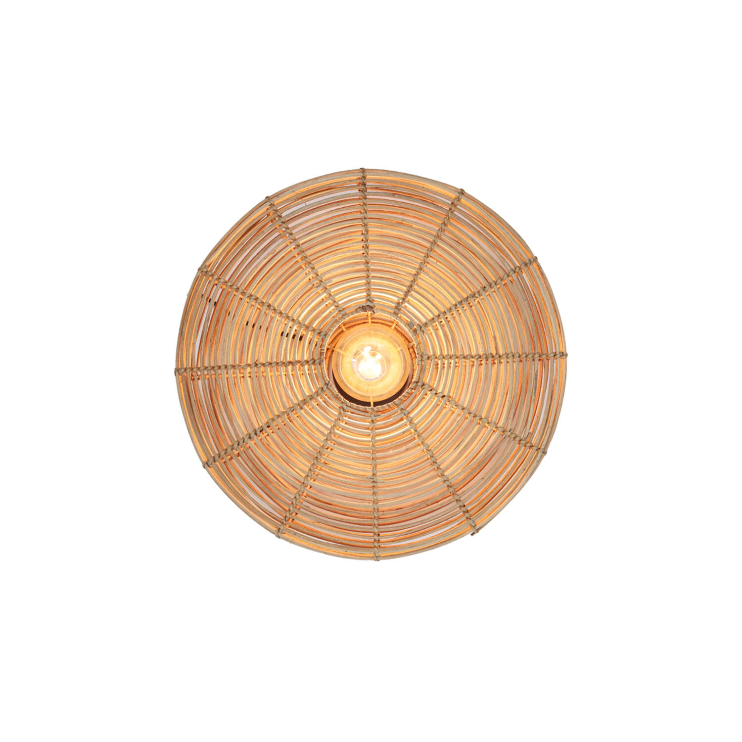 Wandlamp Ø51x21 cm MATAKA rotan naturel