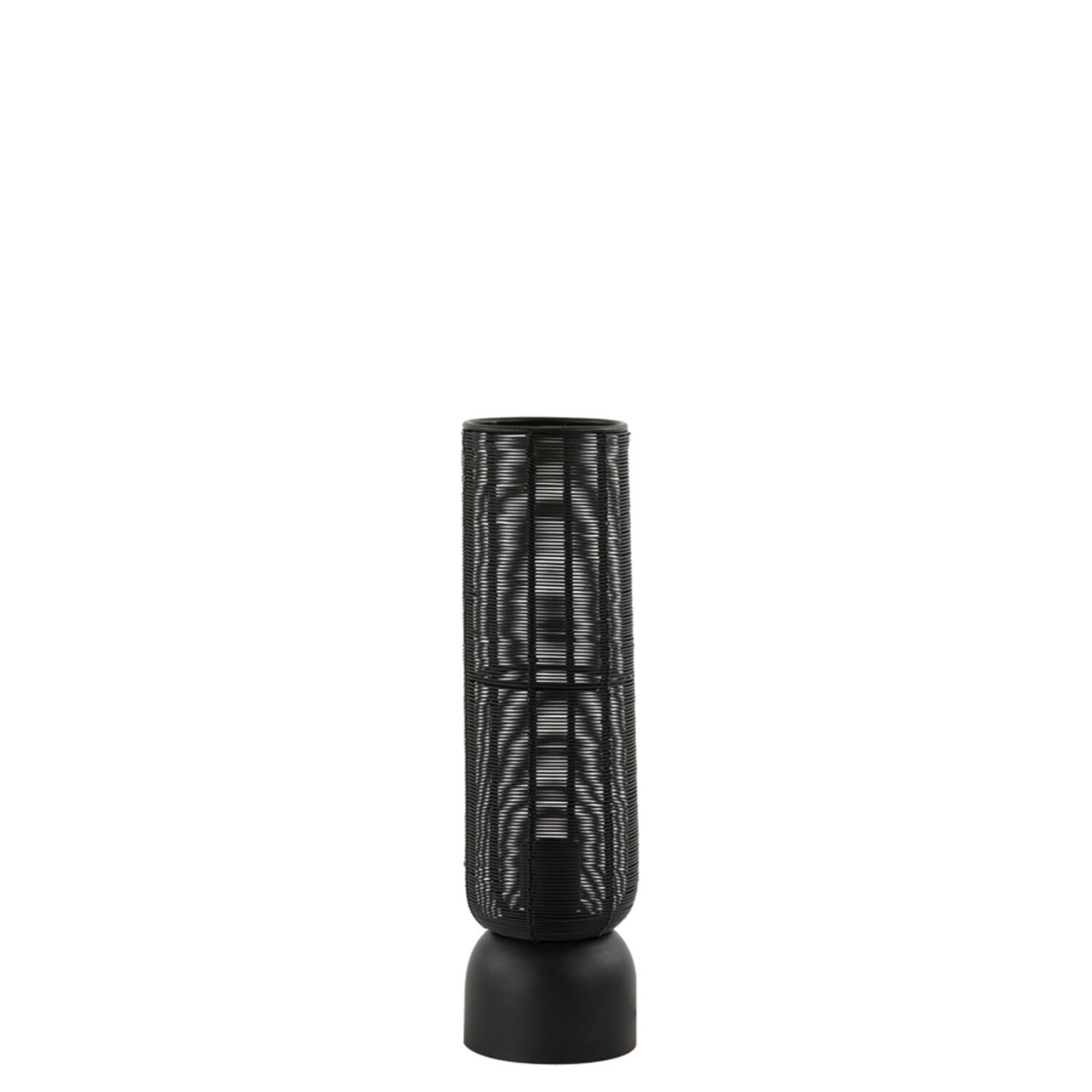 Tafellamp Ø11x39,5 cm LEZUZA mat zwart