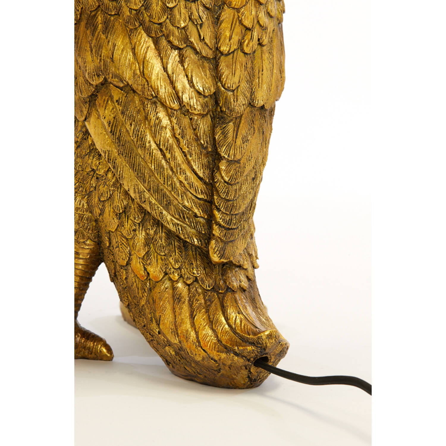 Tafellamp 32x31x65 cm DUCK antiek brons