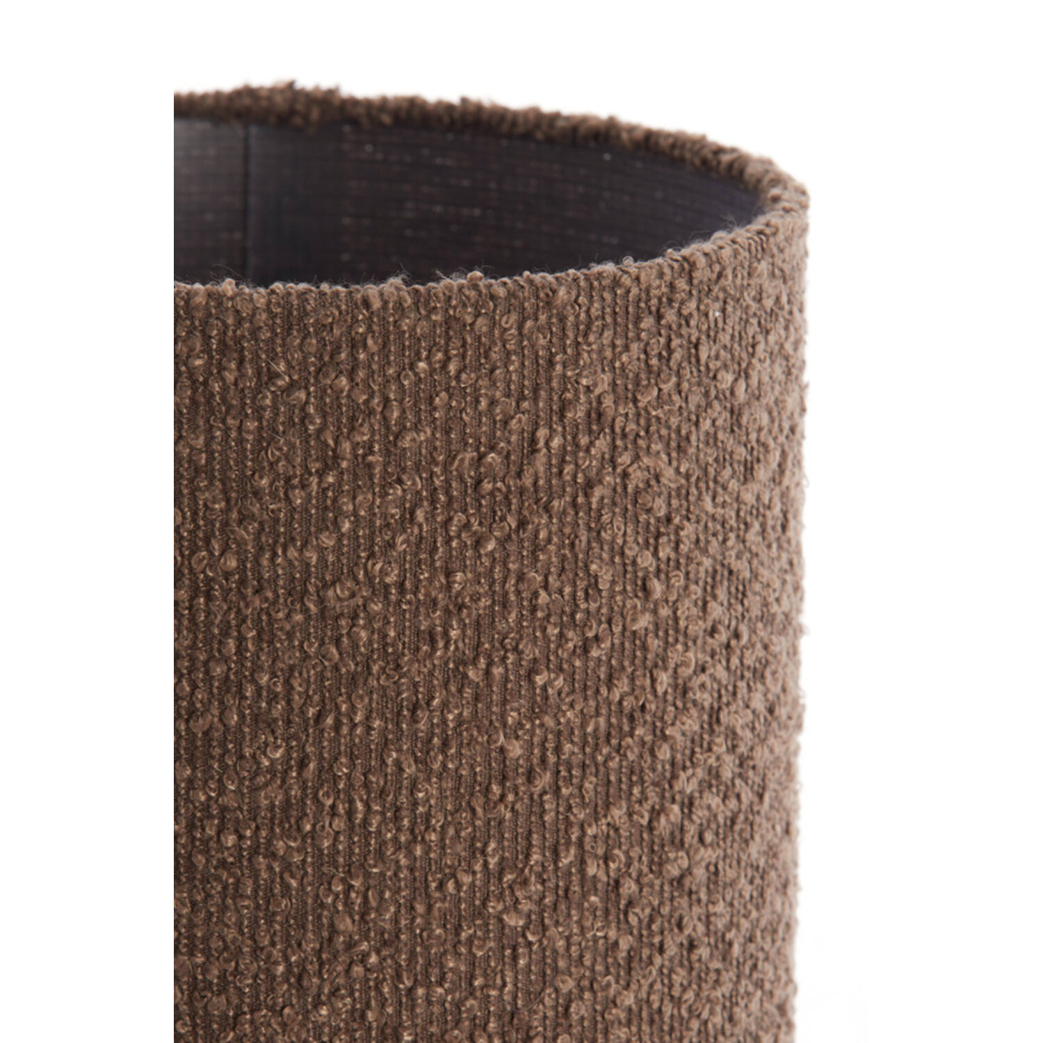 Table lamp Ø20x58 cm MICKY bouclé brown
