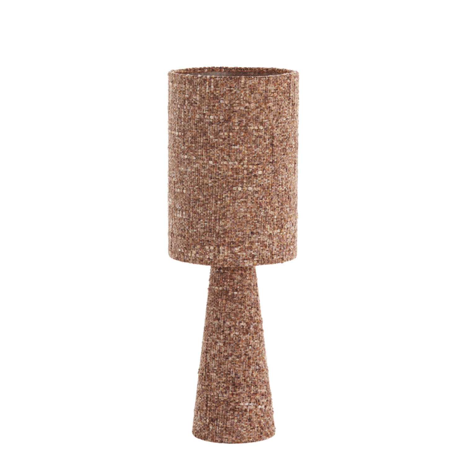 Table lamp Ø20x58 cm MICKY bouclé burgundy