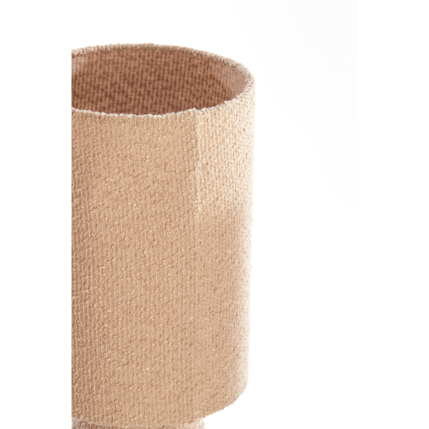 Table lamp Ø20x58 cm MIKKEL bouclé sand
