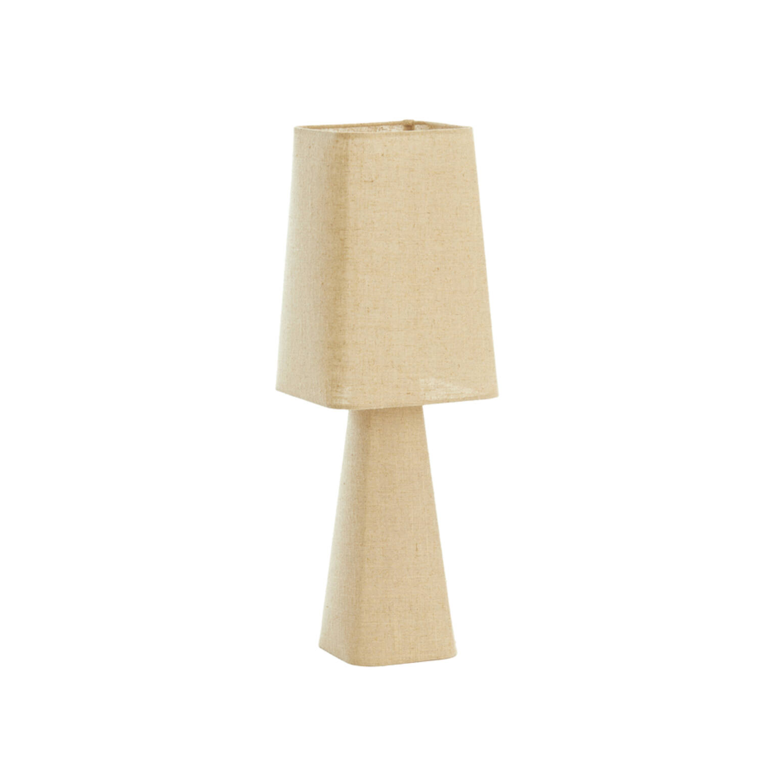 Tafellamp 20x20x58 cm MIKKO linnen naturel